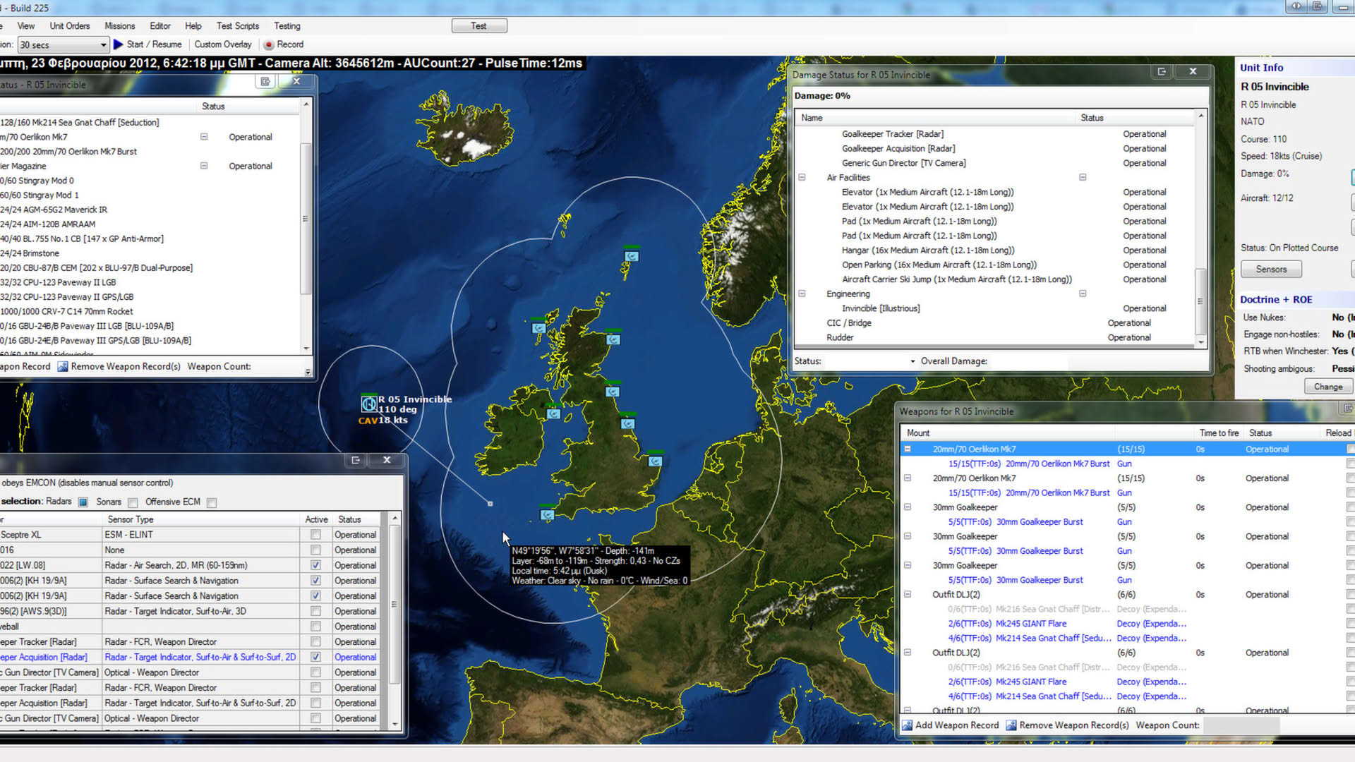 Screenshot for Command: Modern Air / Naval Operations WOTY