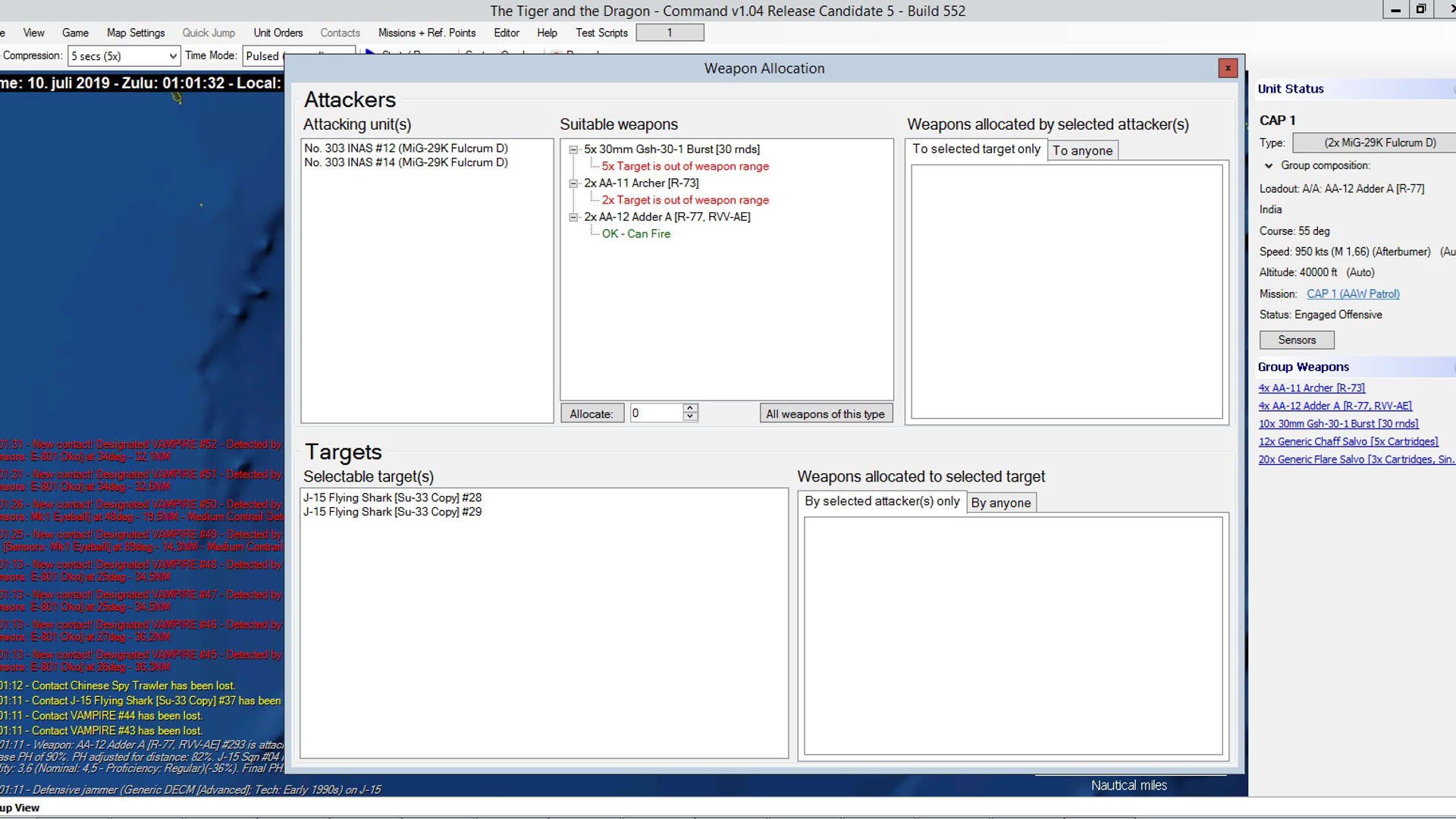 Screenshot for Command: Modern Air / Naval Operations WOTY