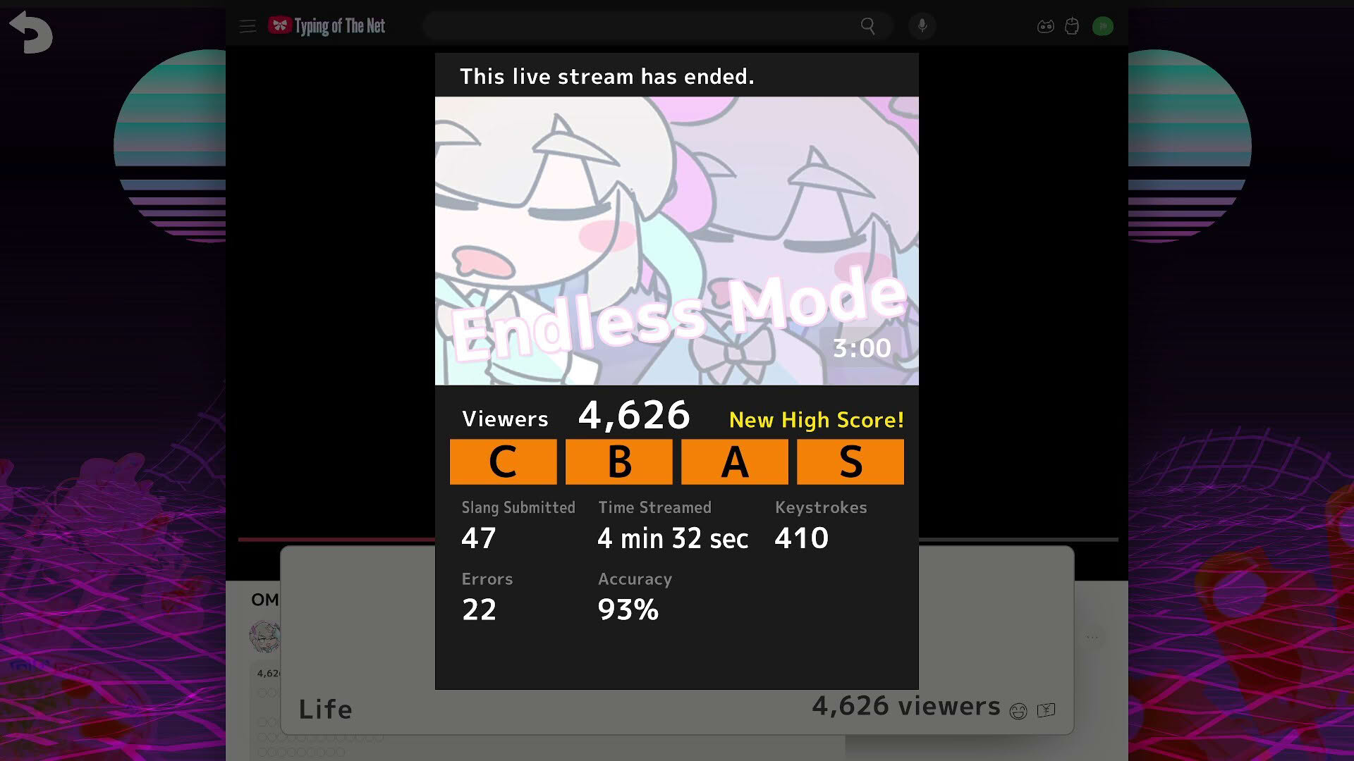 Screenshot for Needy Streamer Overload: Typing of The Net