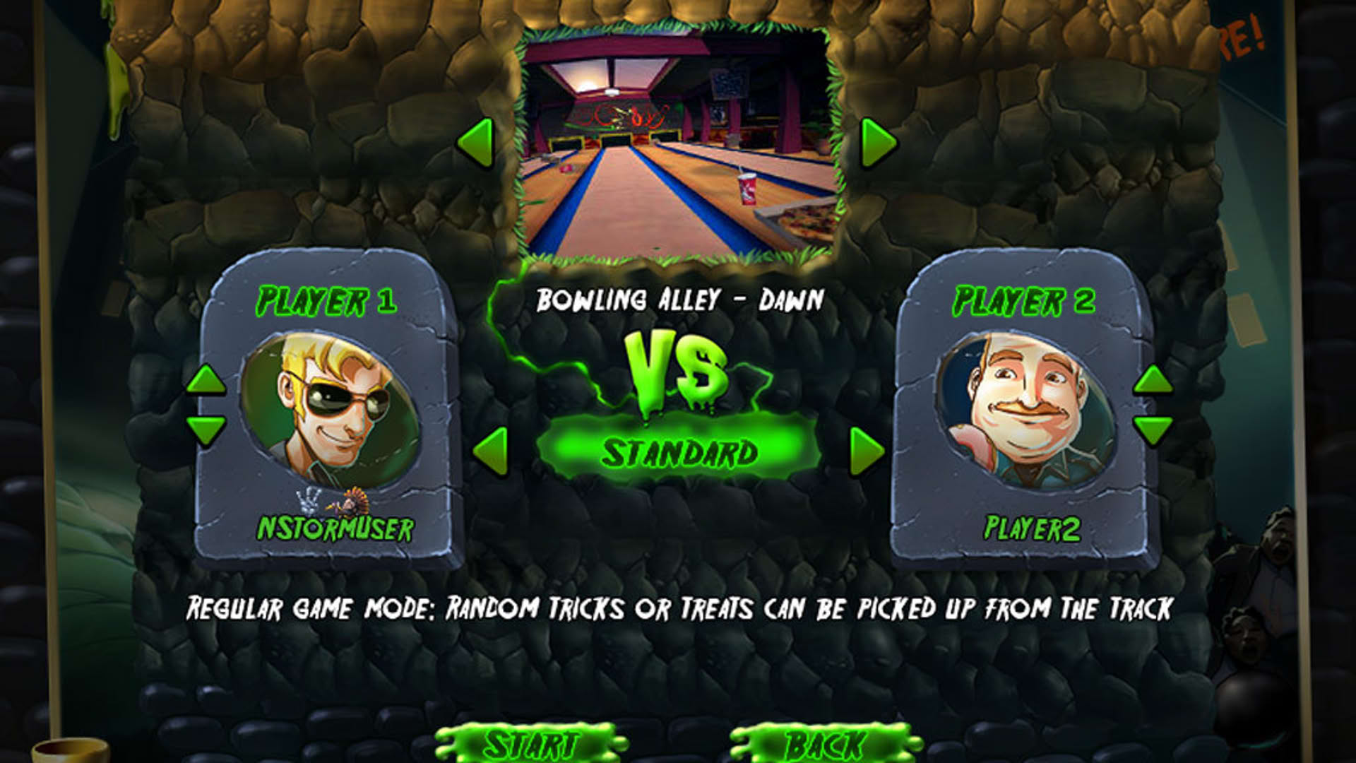 Screenshot for Zombie Bowl-O-Rama