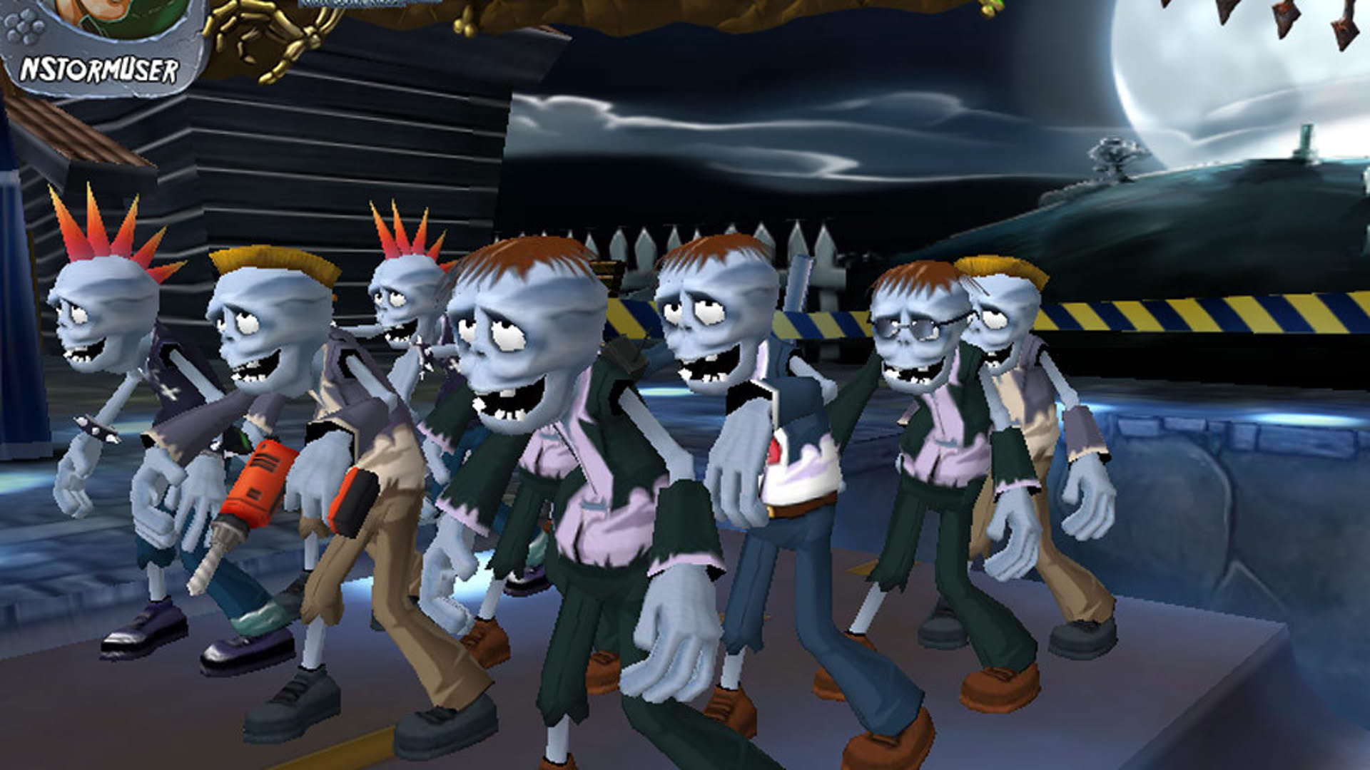 Screenshot for Zombie Bowl-O-Rama