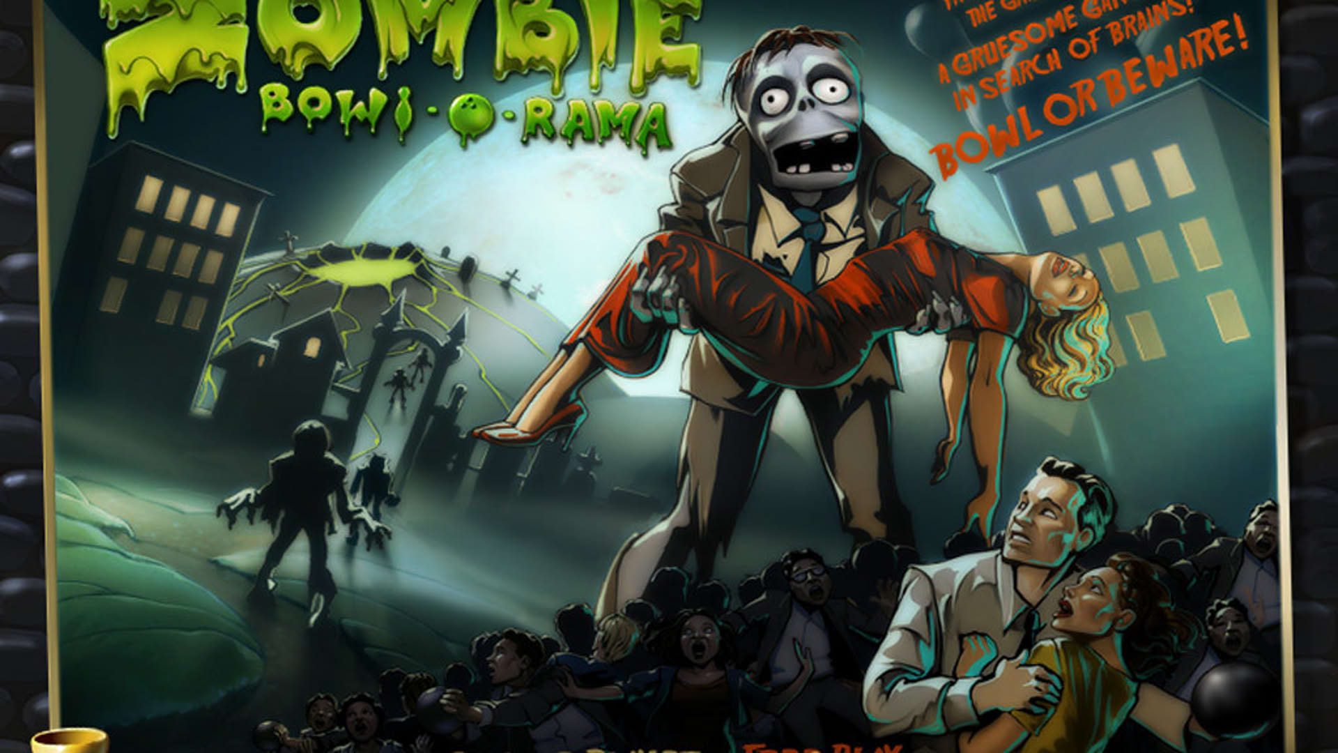 Screenshot for Zombie Bowl-O-Rama