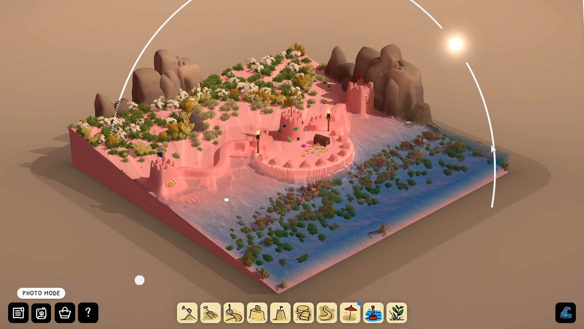 Screenshot for Sandcastle