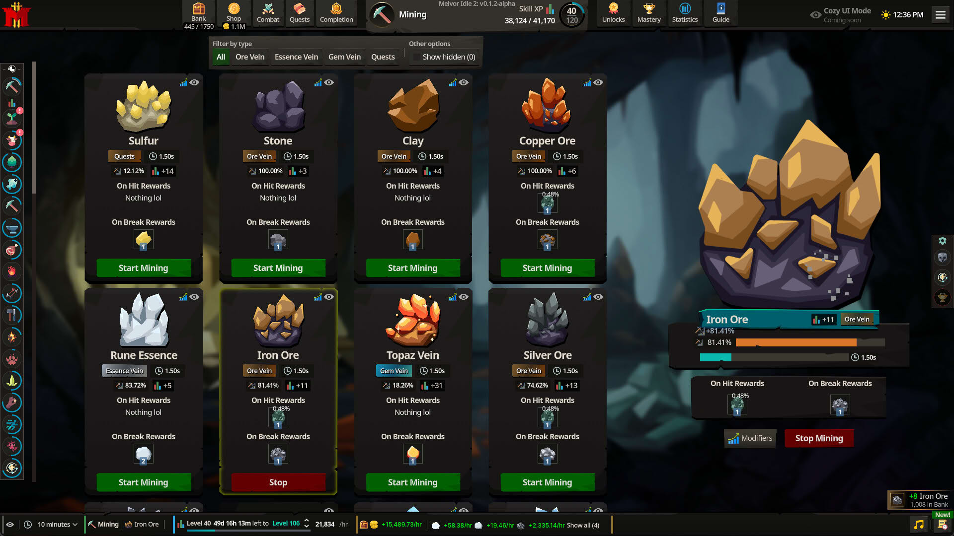 Screenshot for Melvor Idle 2