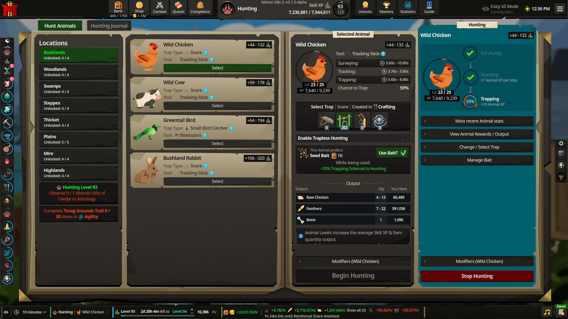 Screenshot for Melvor Idle 2