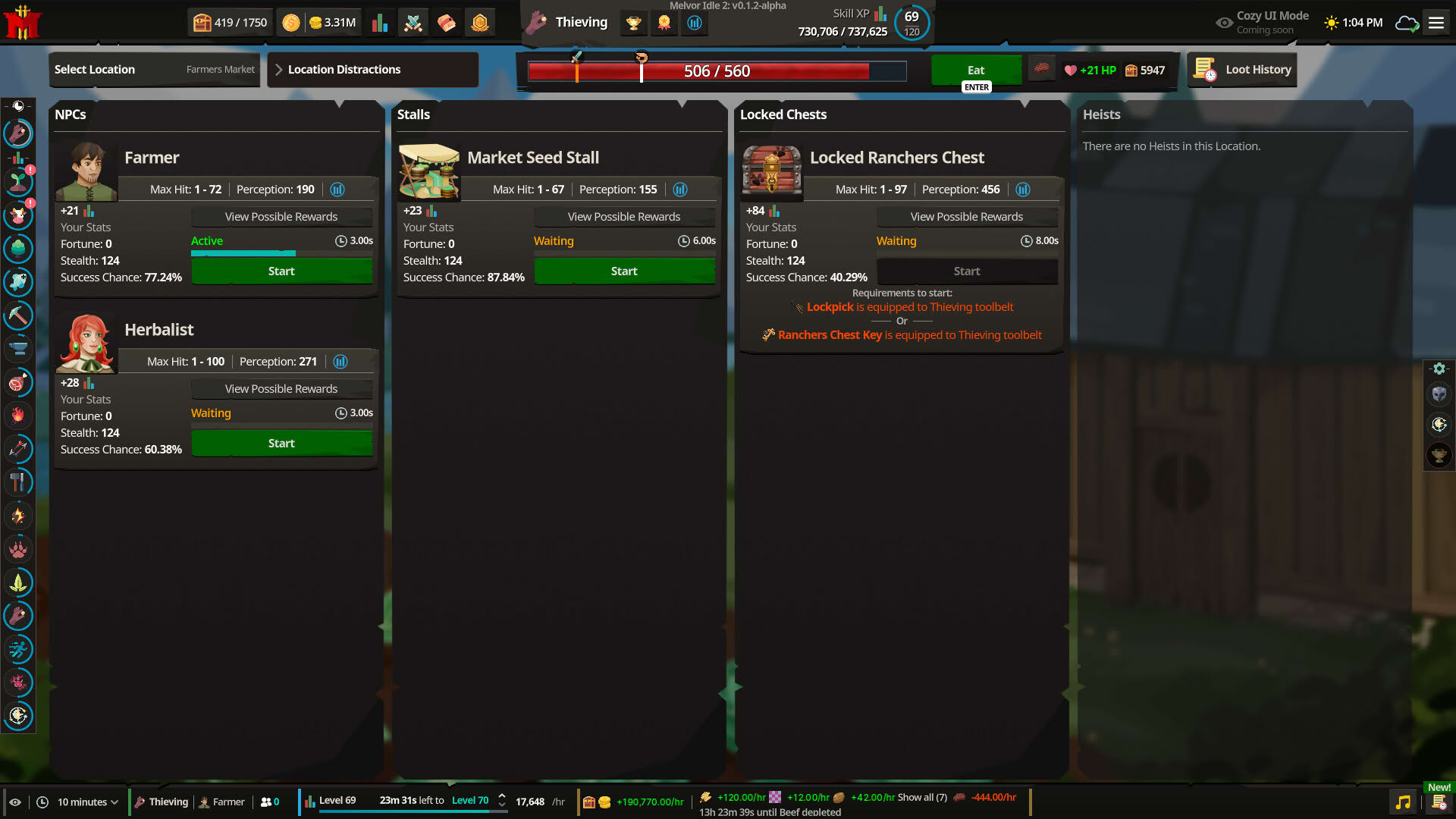 Screenshot for Melvor Idle 2