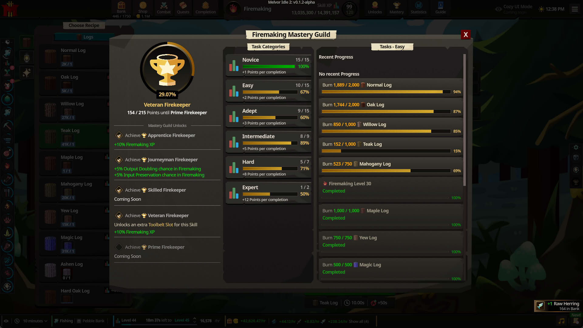 Screenshot for Melvor Idle 2