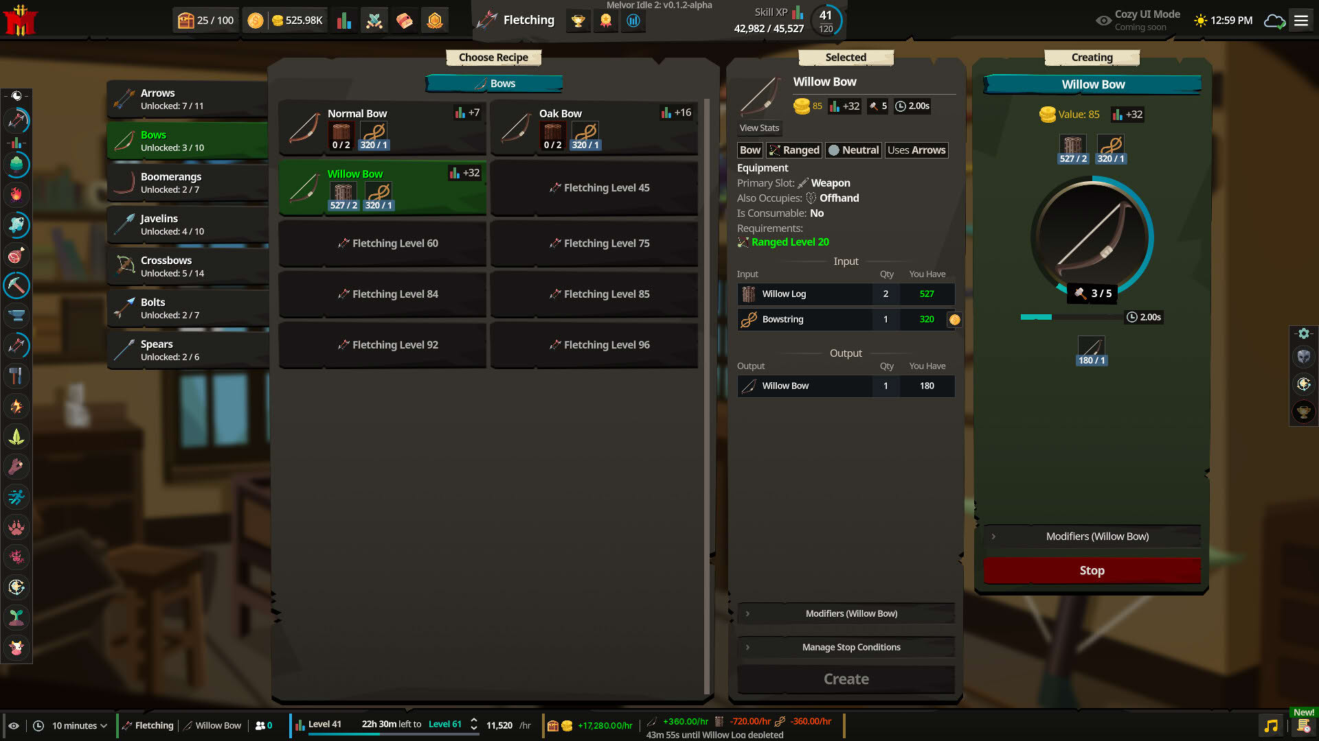 Screenshot for Melvor Idle 2