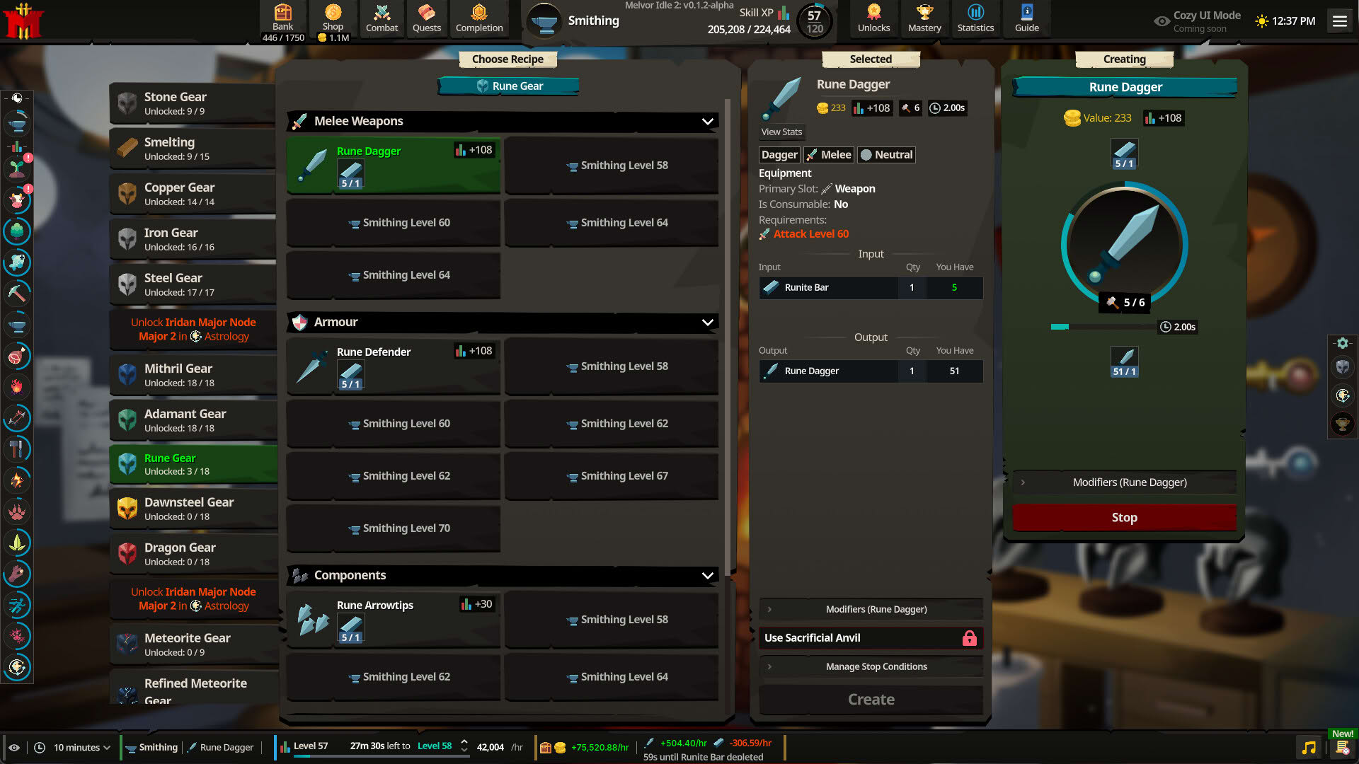 Screenshot for Melvor Idle 2