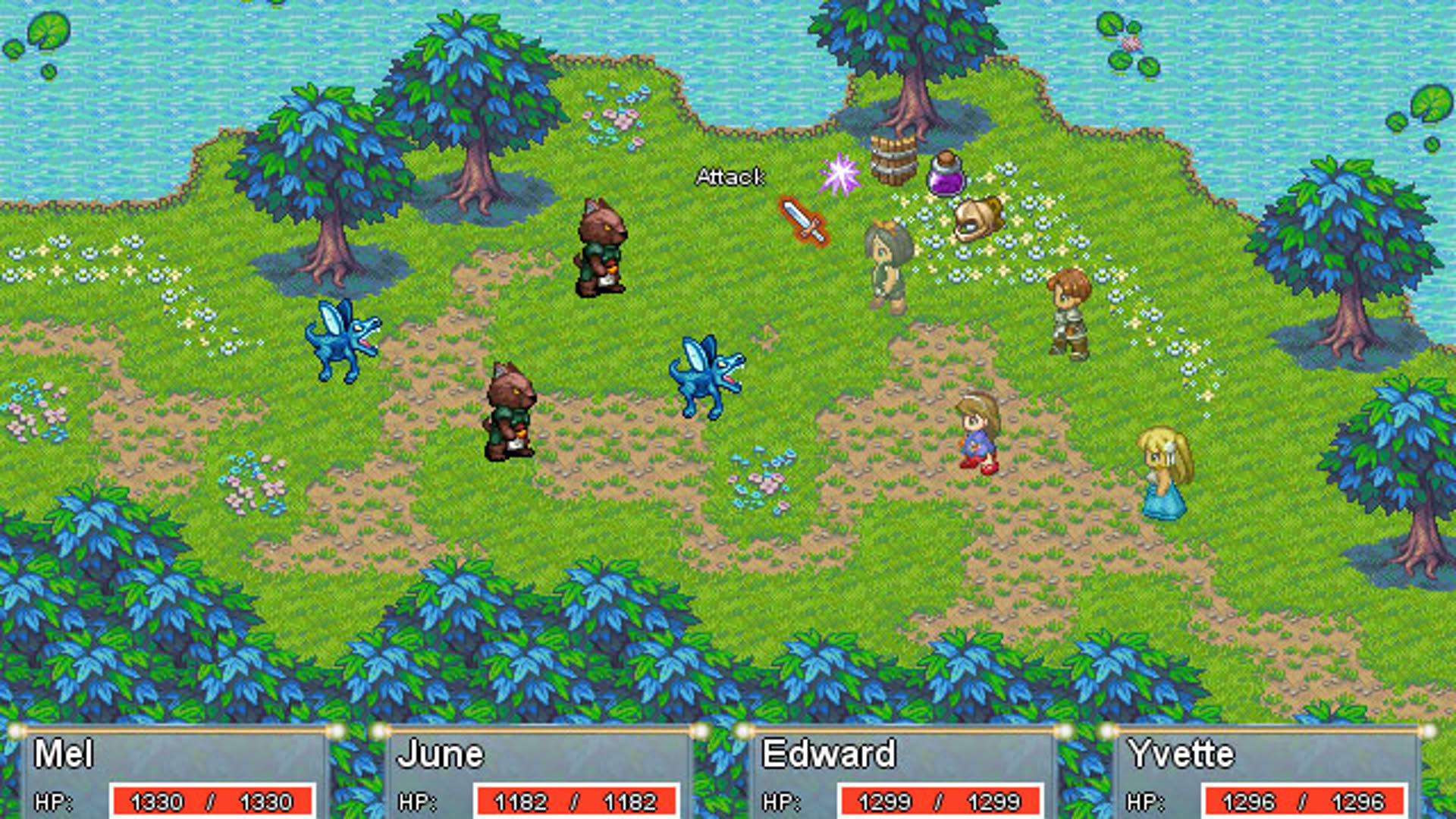 Screenshot for Aveyond 3-3: The Lost Orb