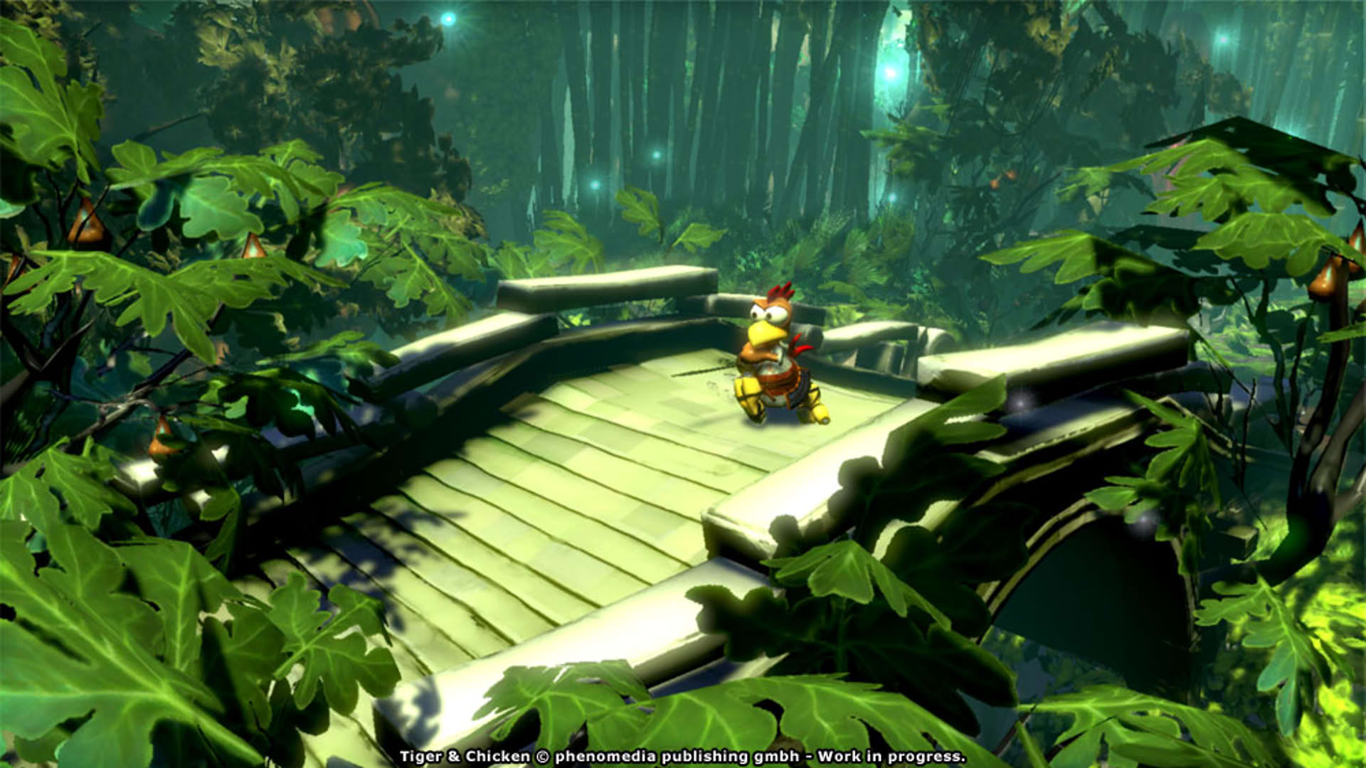 Screenshot for Moorhuhn: Tiger and Chicken