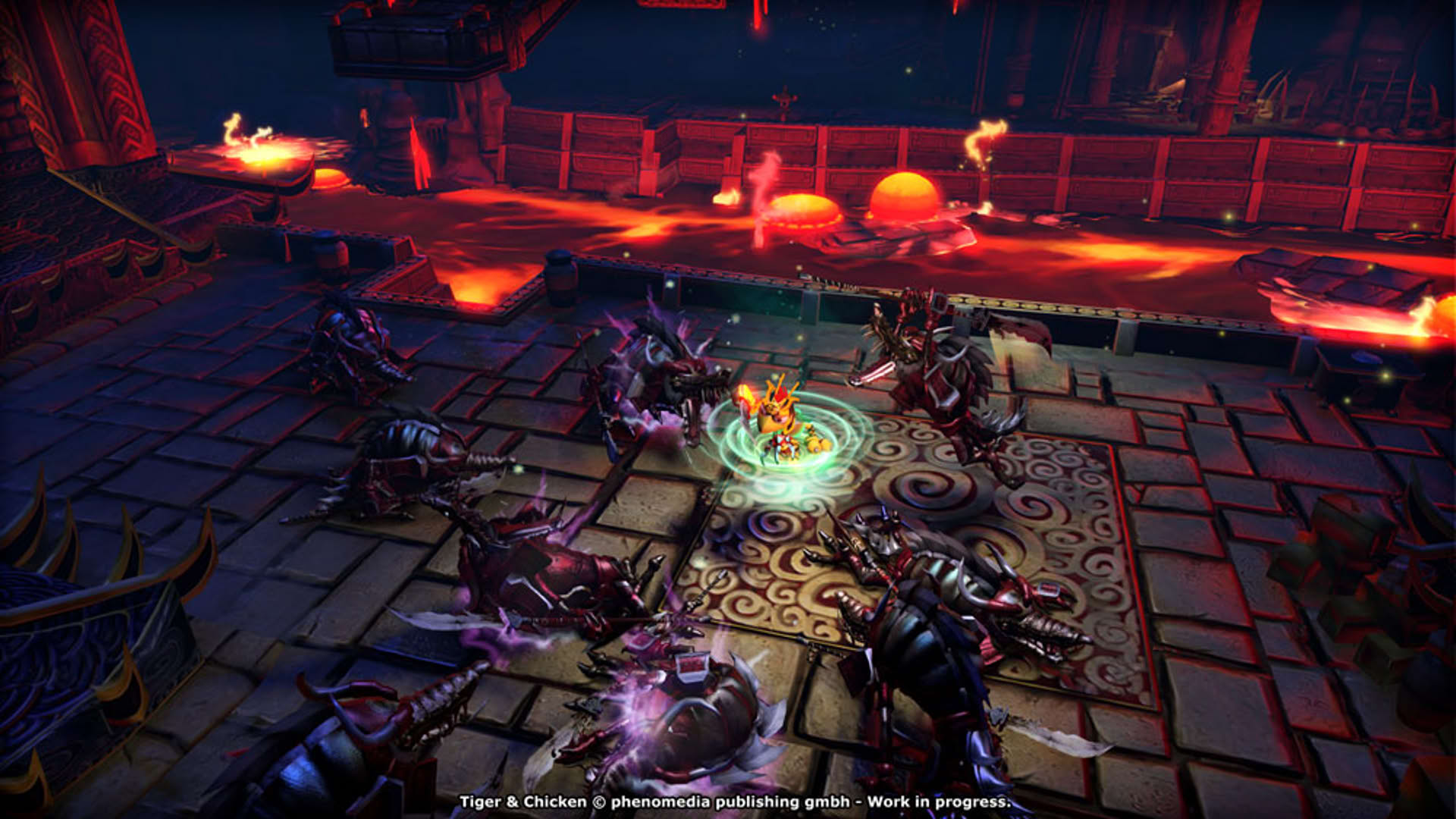 Screenshot for Moorhuhn: Tiger and Chicken
