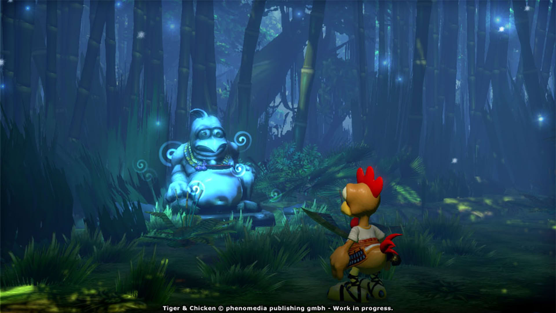 Screenshot for Moorhuhn: Tiger and Chicken