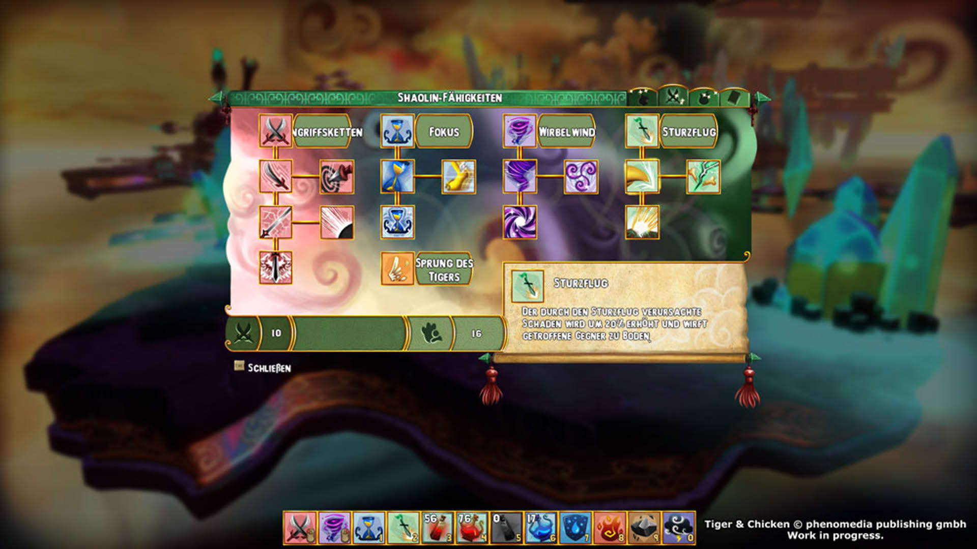 Screenshot for Moorhuhn: Tiger and Chicken
