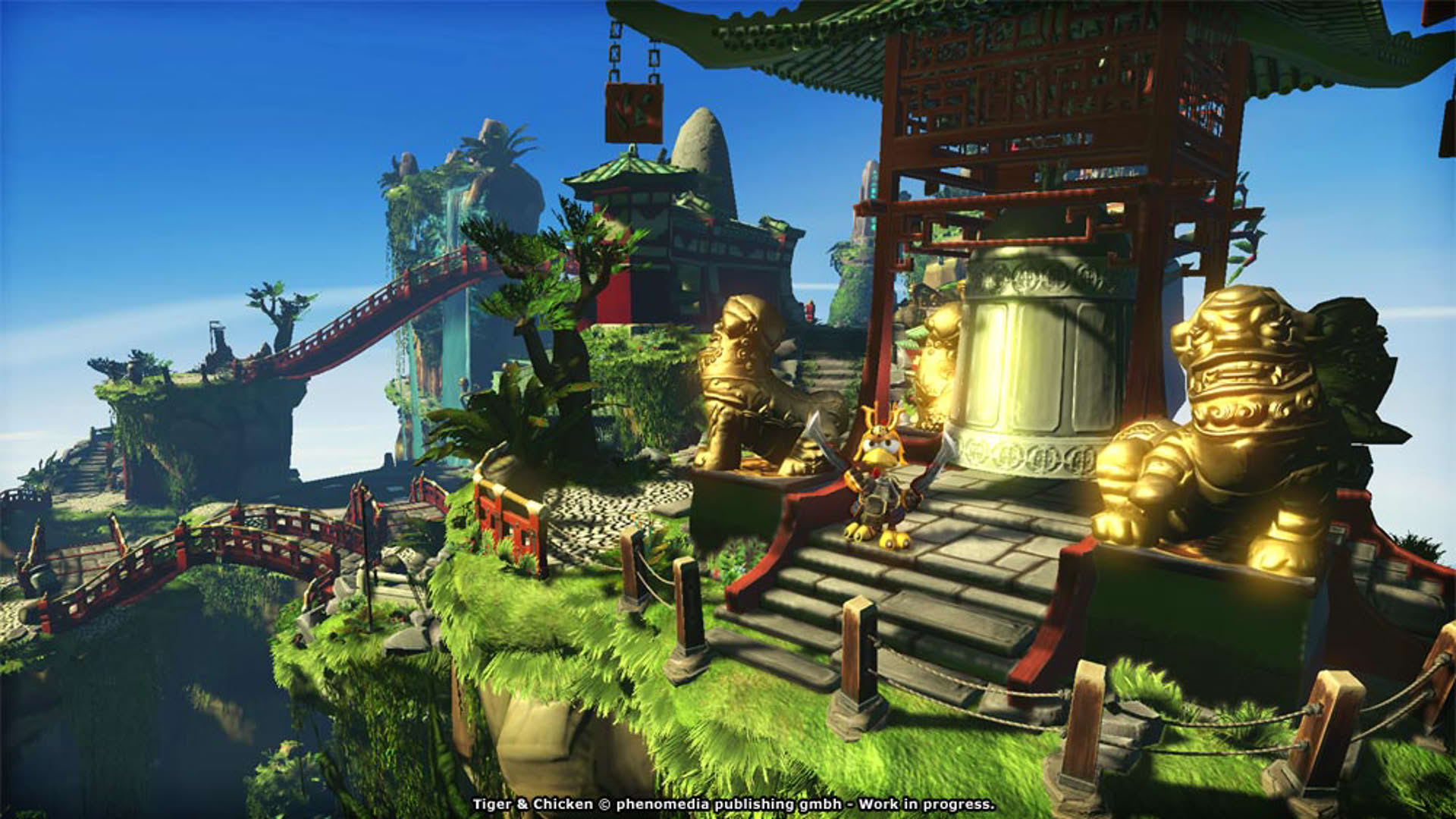 Screenshot for Moorhuhn: Tiger and Chicken