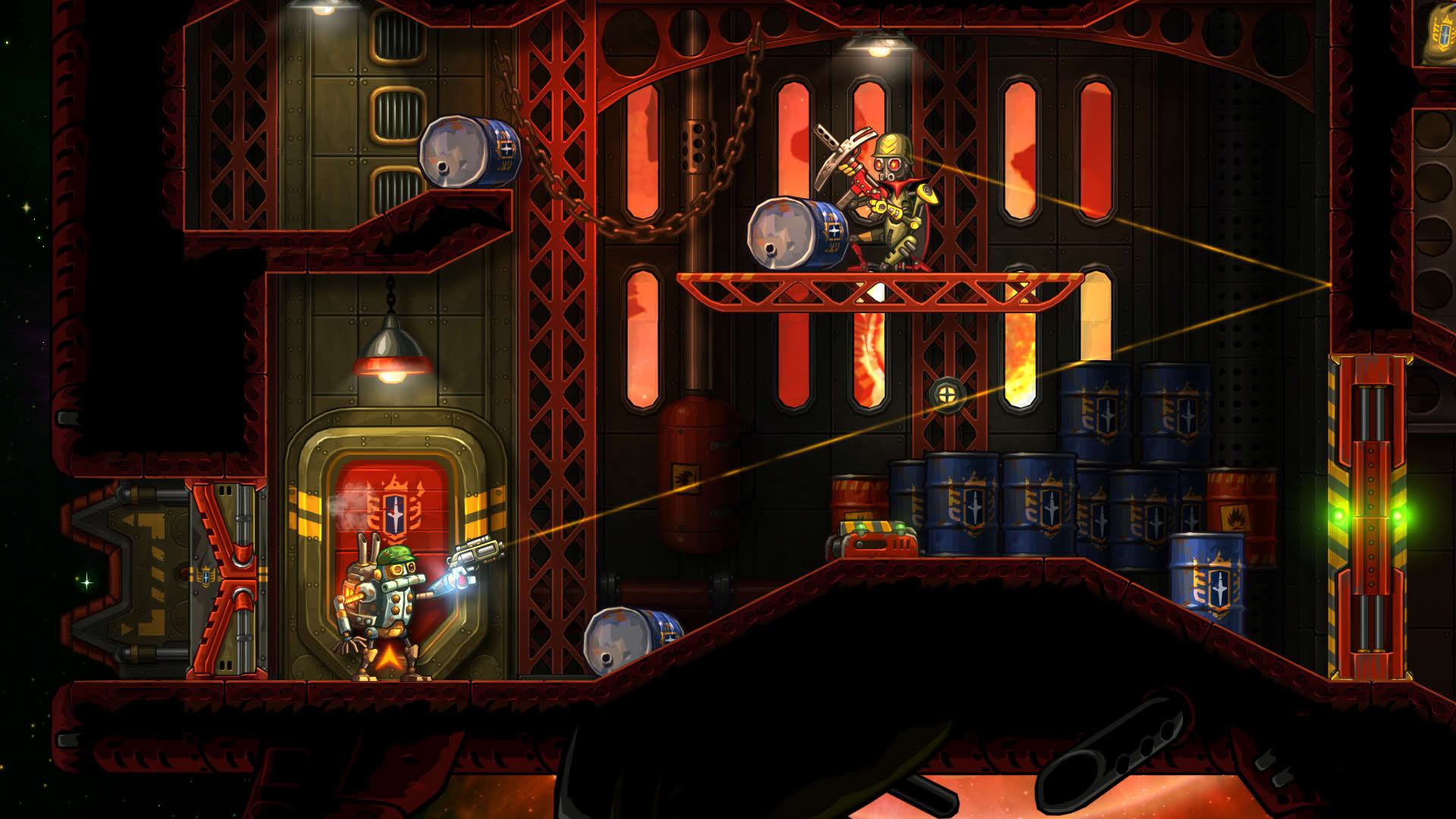 Screenshot for SteamWorld Heist