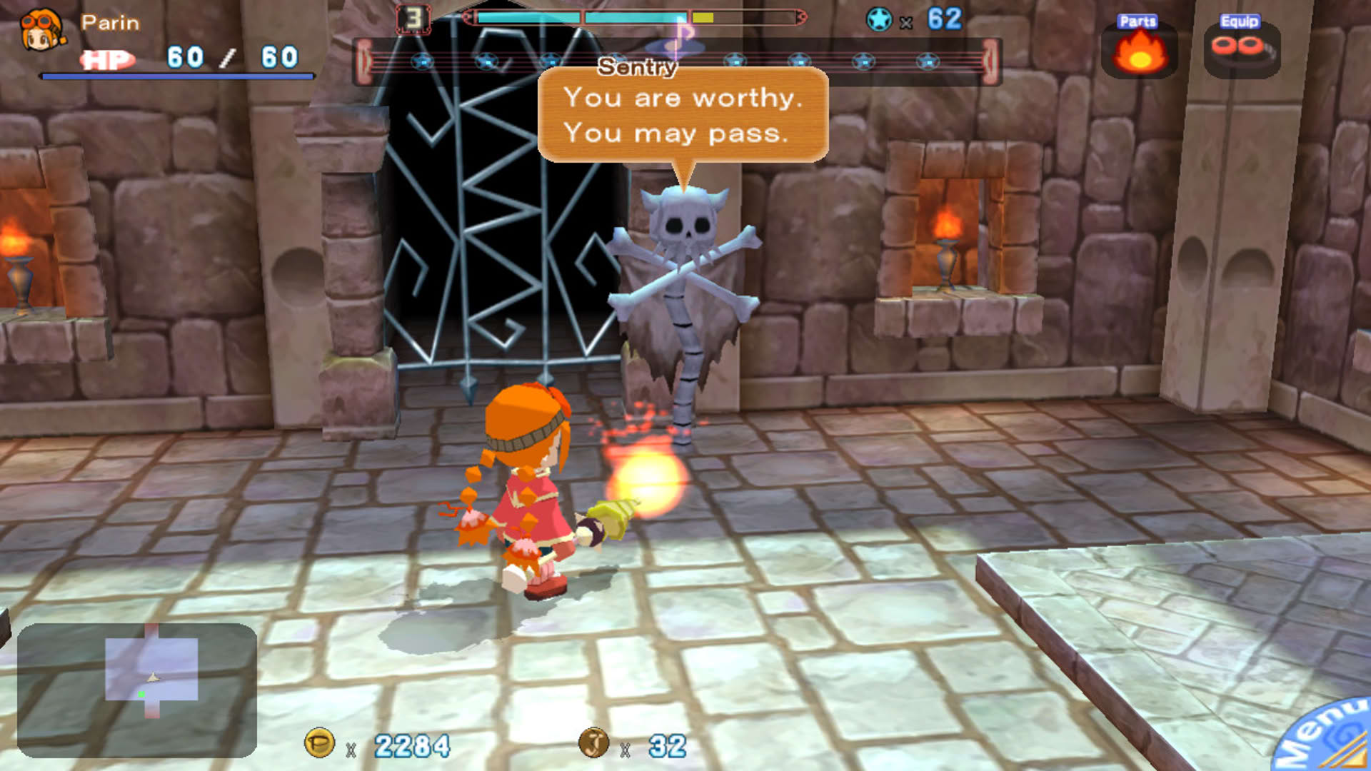 Screenshot for Gurumin: A Monstrous Adventure