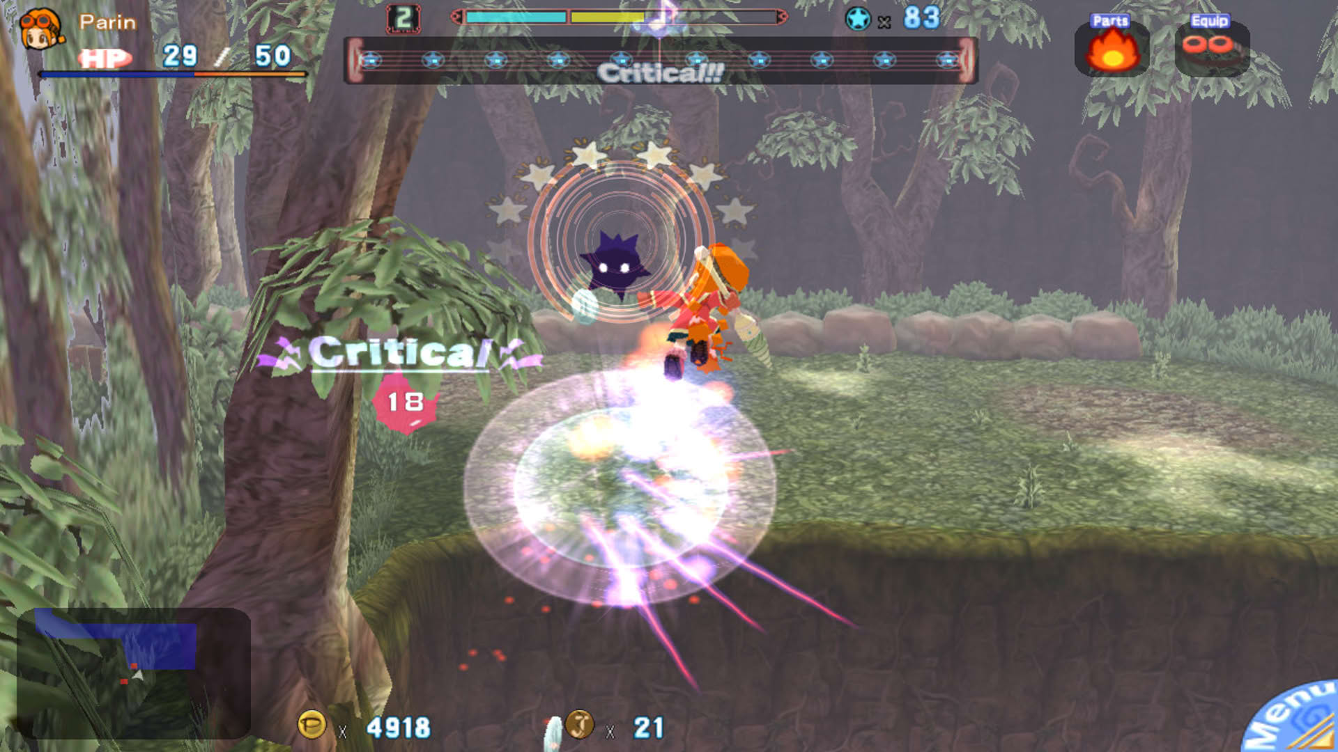 Screenshot for Gurumin: A Monstrous Adventure