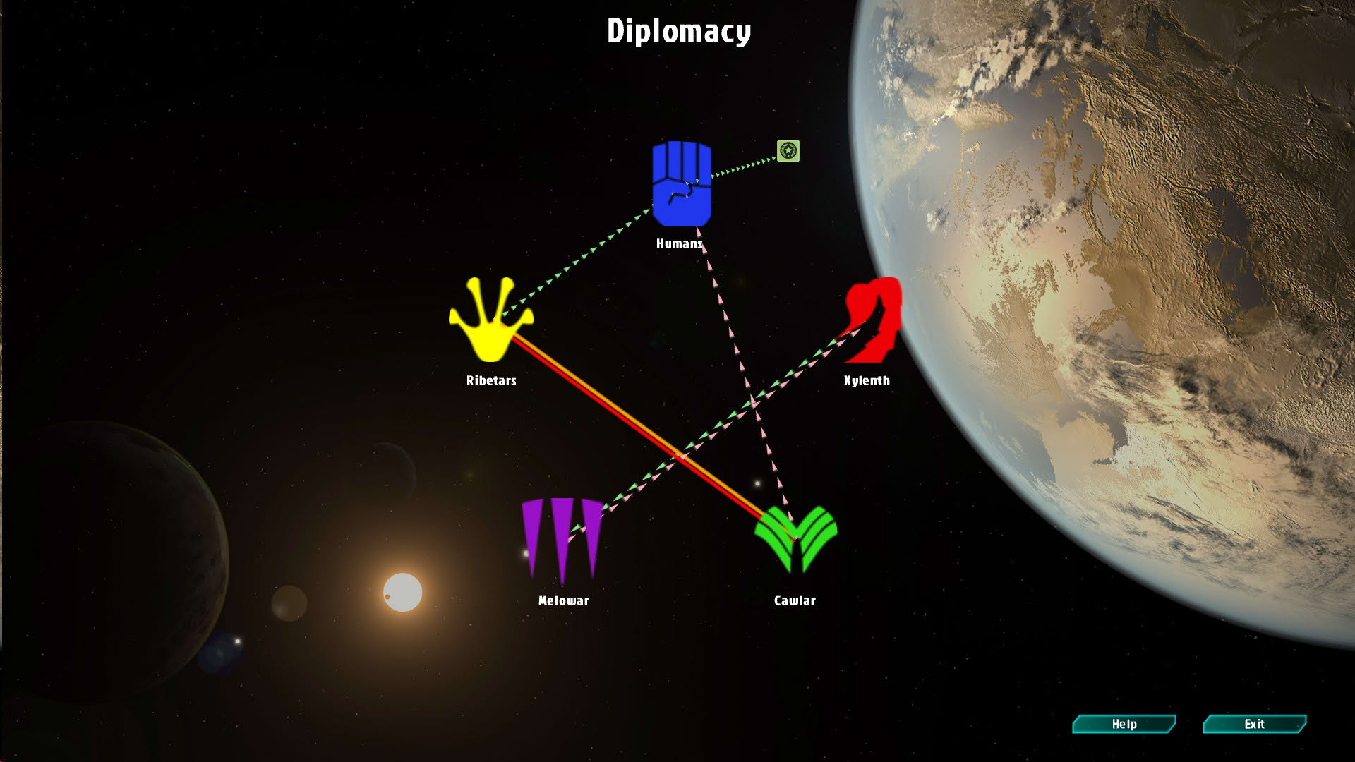 Screenshot for Galactic Inheritors