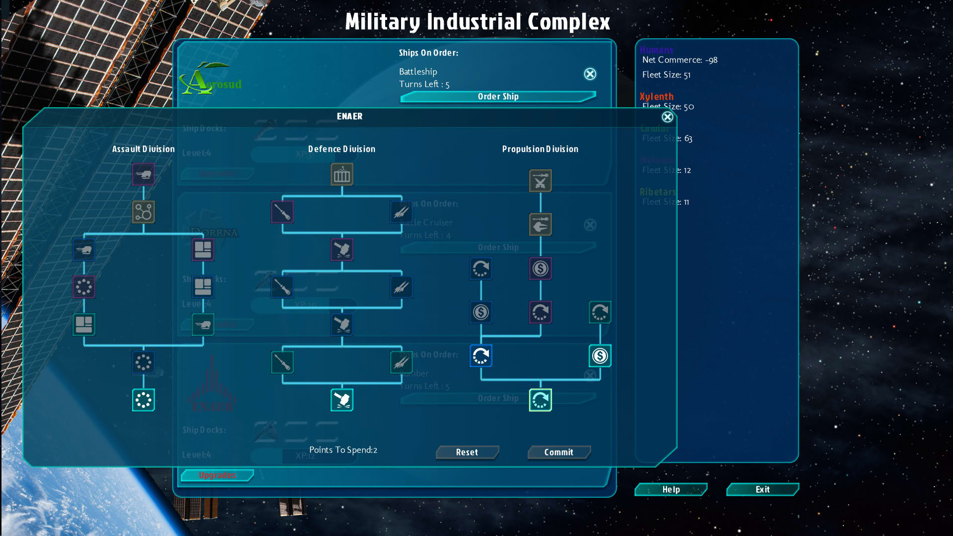 Screenshot for Galactic Inheritors
