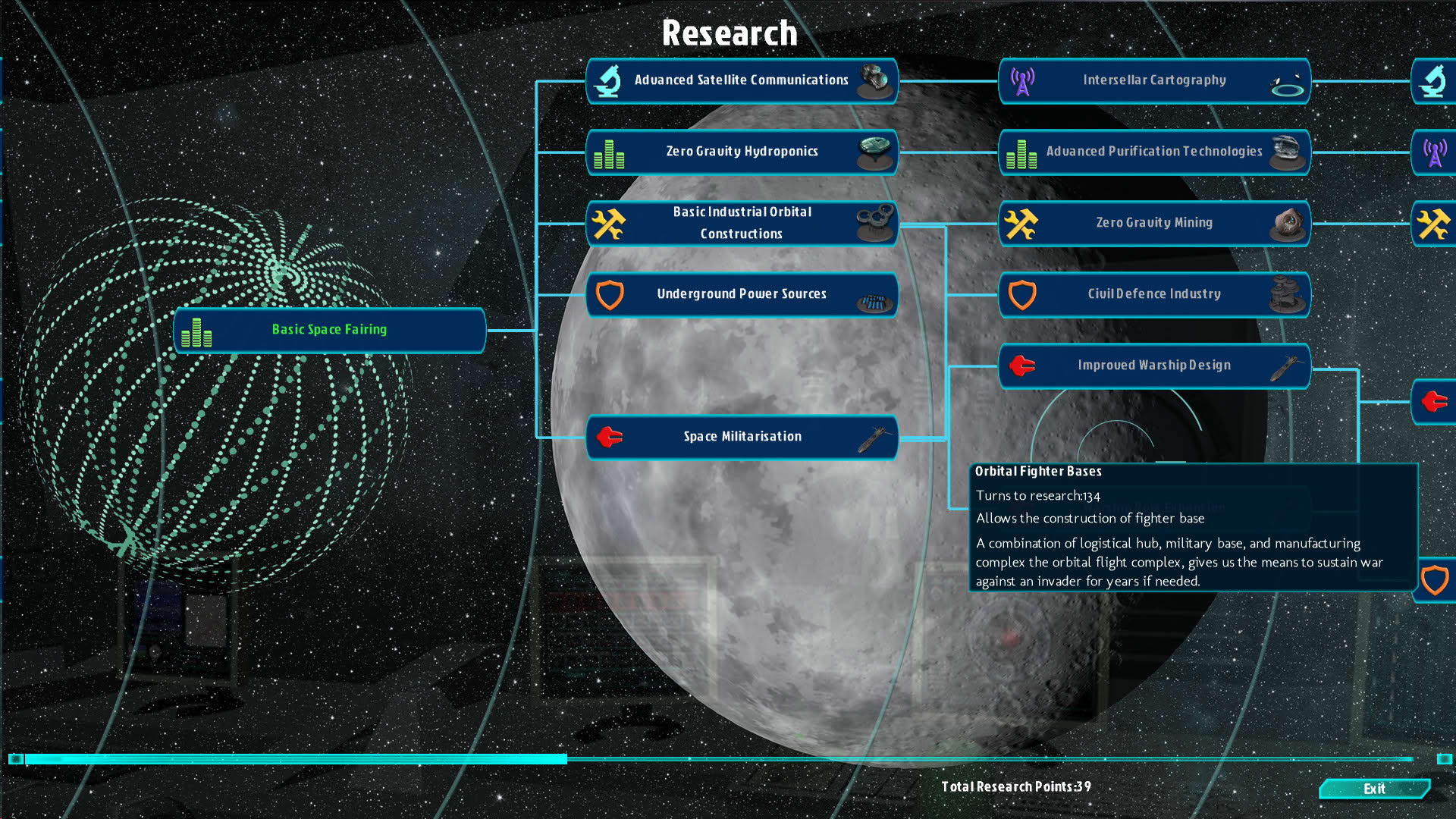 Screenshot for Galactic Inheritors