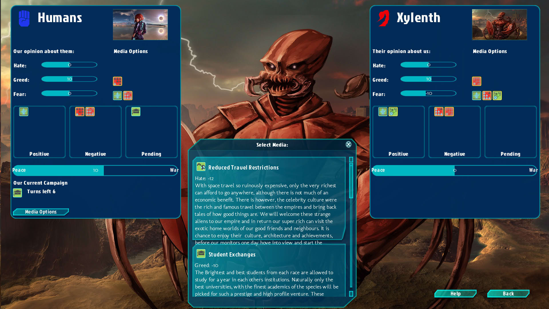 Screenshot for Galactic Inheritors