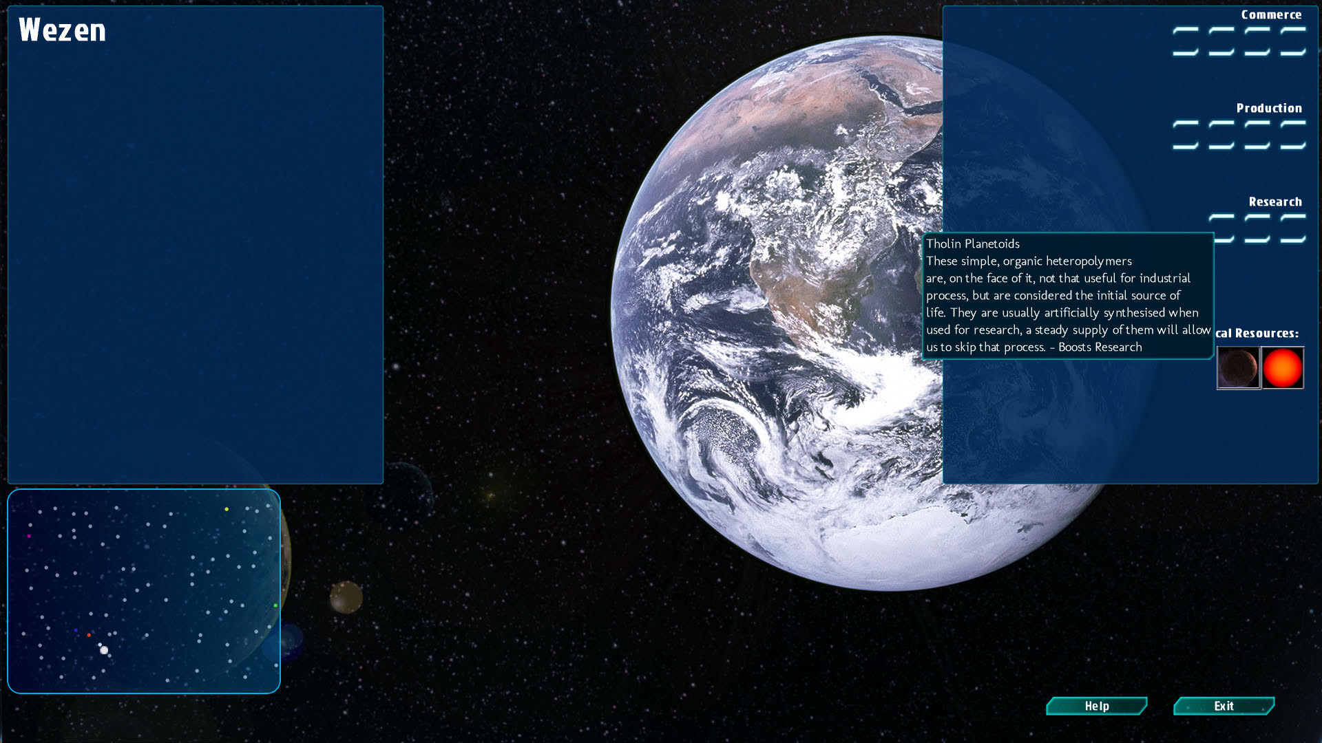 Screenshot for Galactic Inheritors