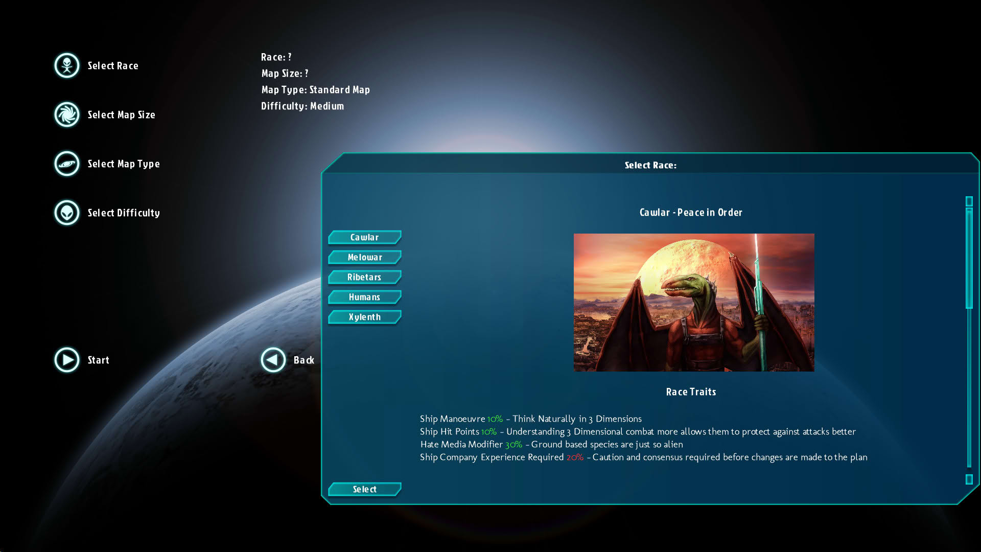 Screenshot for Galactic Inheritors