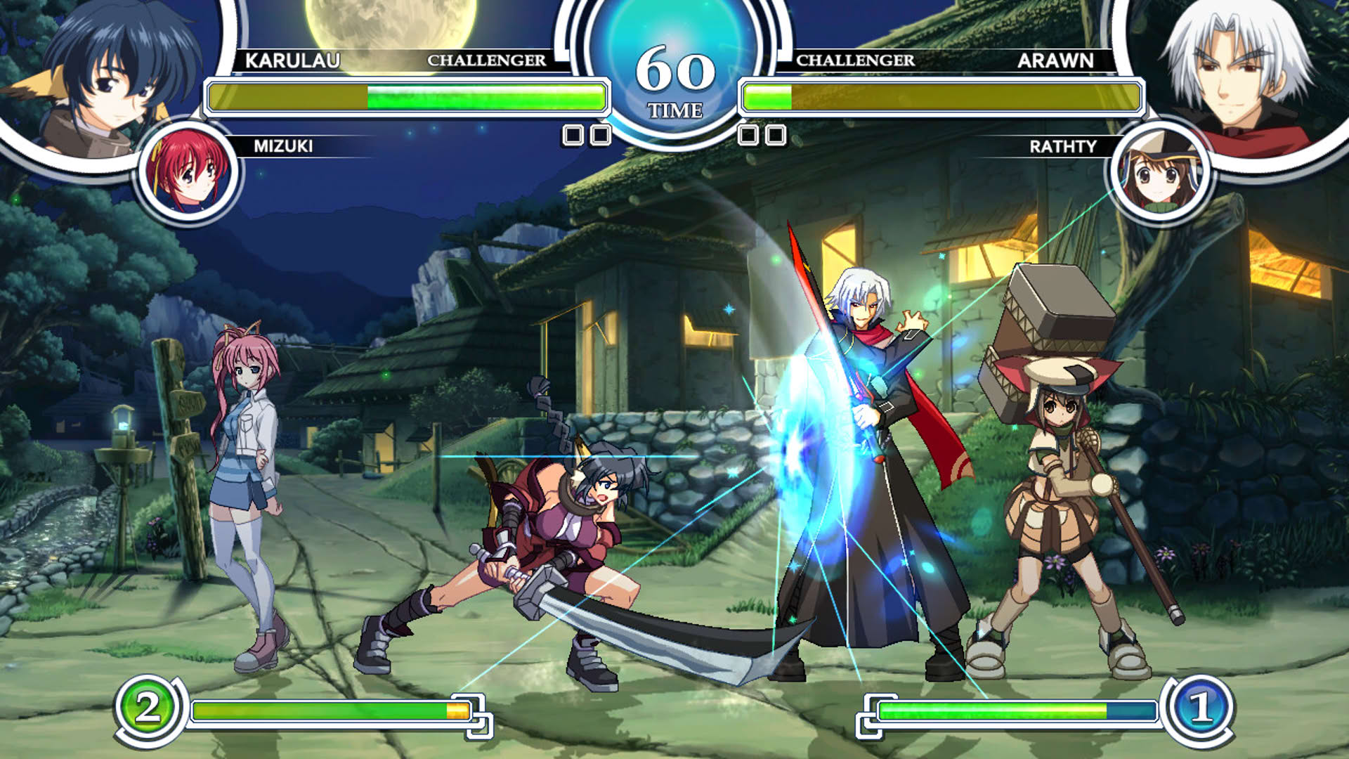 Screenshot for Aquapazza: Aquaplus Dream Match