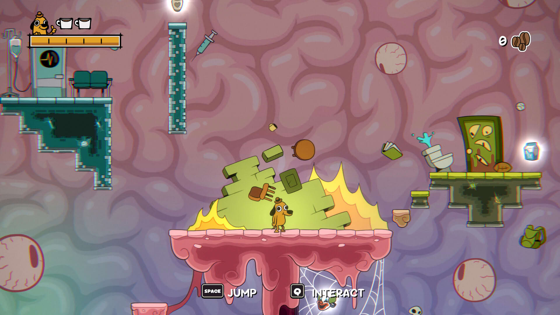 Screenshot for This is Fine: Maximum Cope