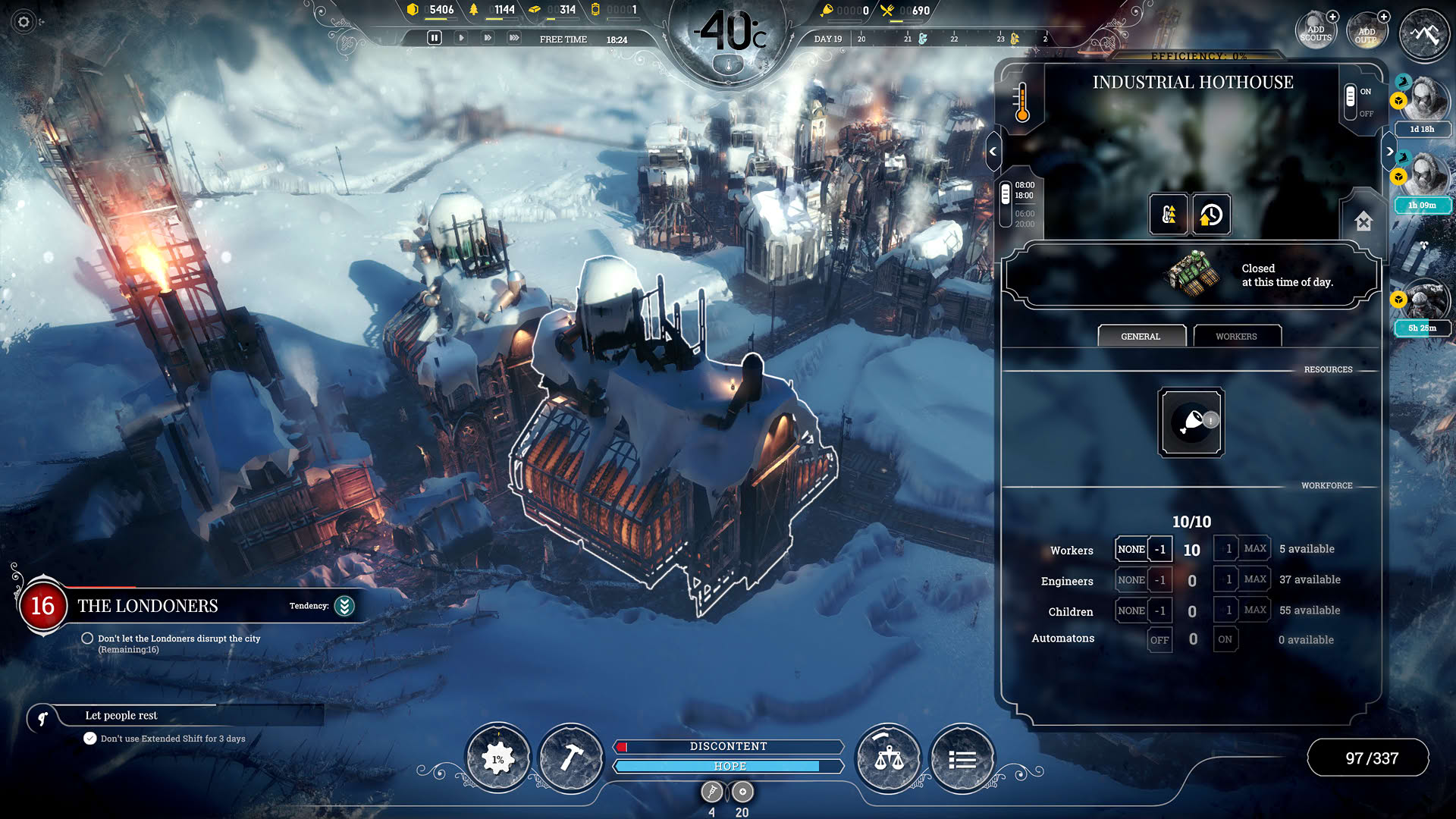 Screenshot for Frostpunk