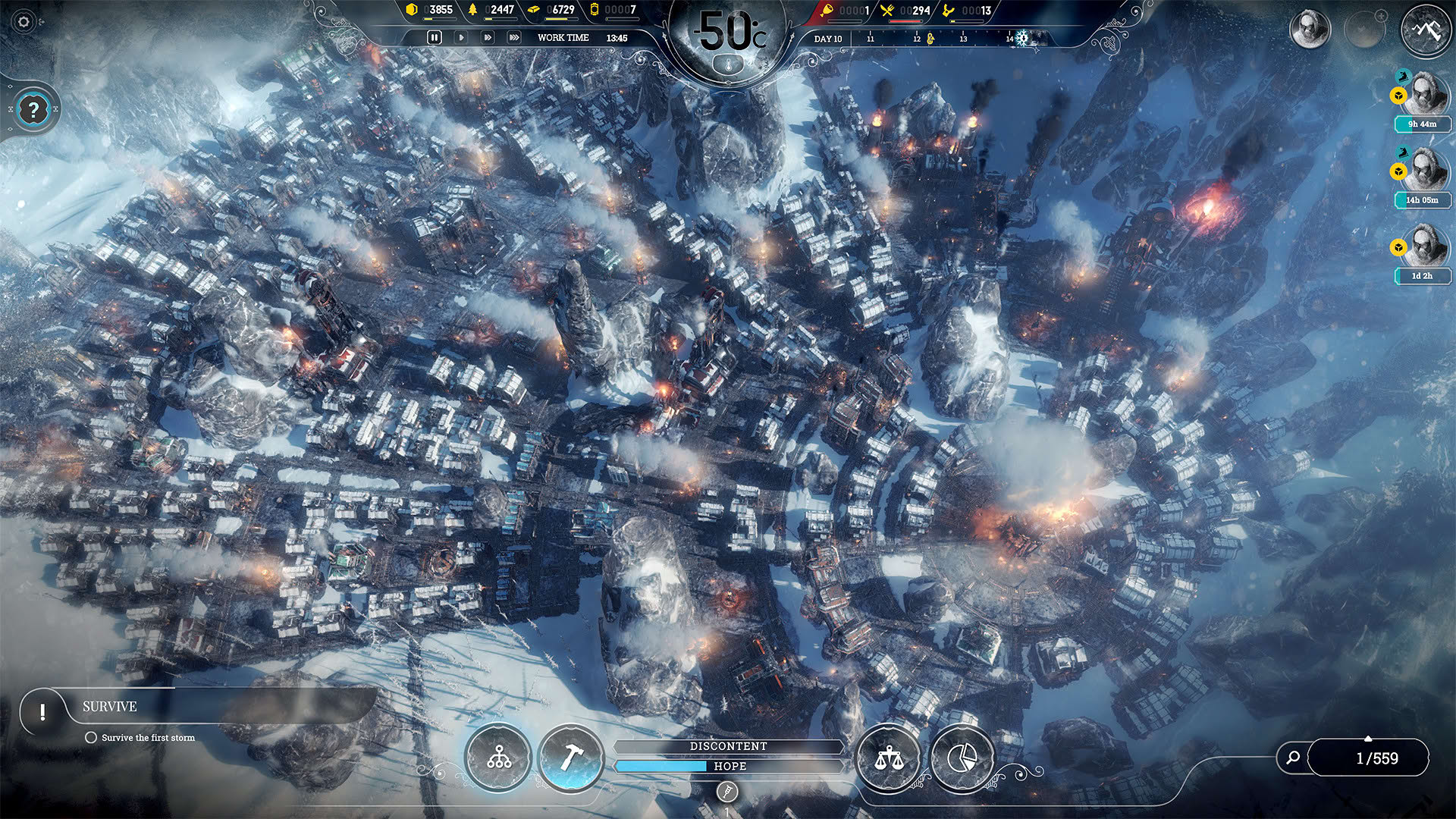 Screenshot for Frostpunk