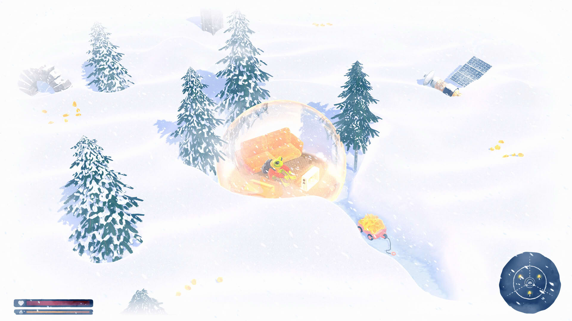 Screenshot for Froggy Hates Snow