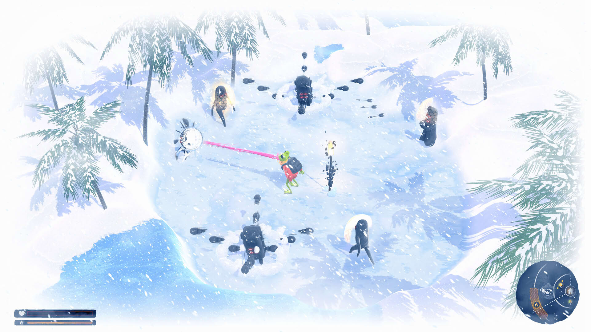 Screenshot for Froggy Hates Snow