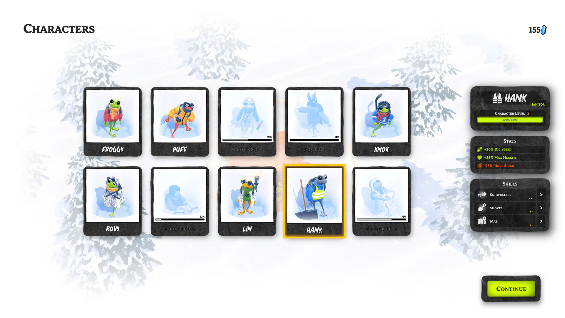 Screenshot for Froggy Hates Snow