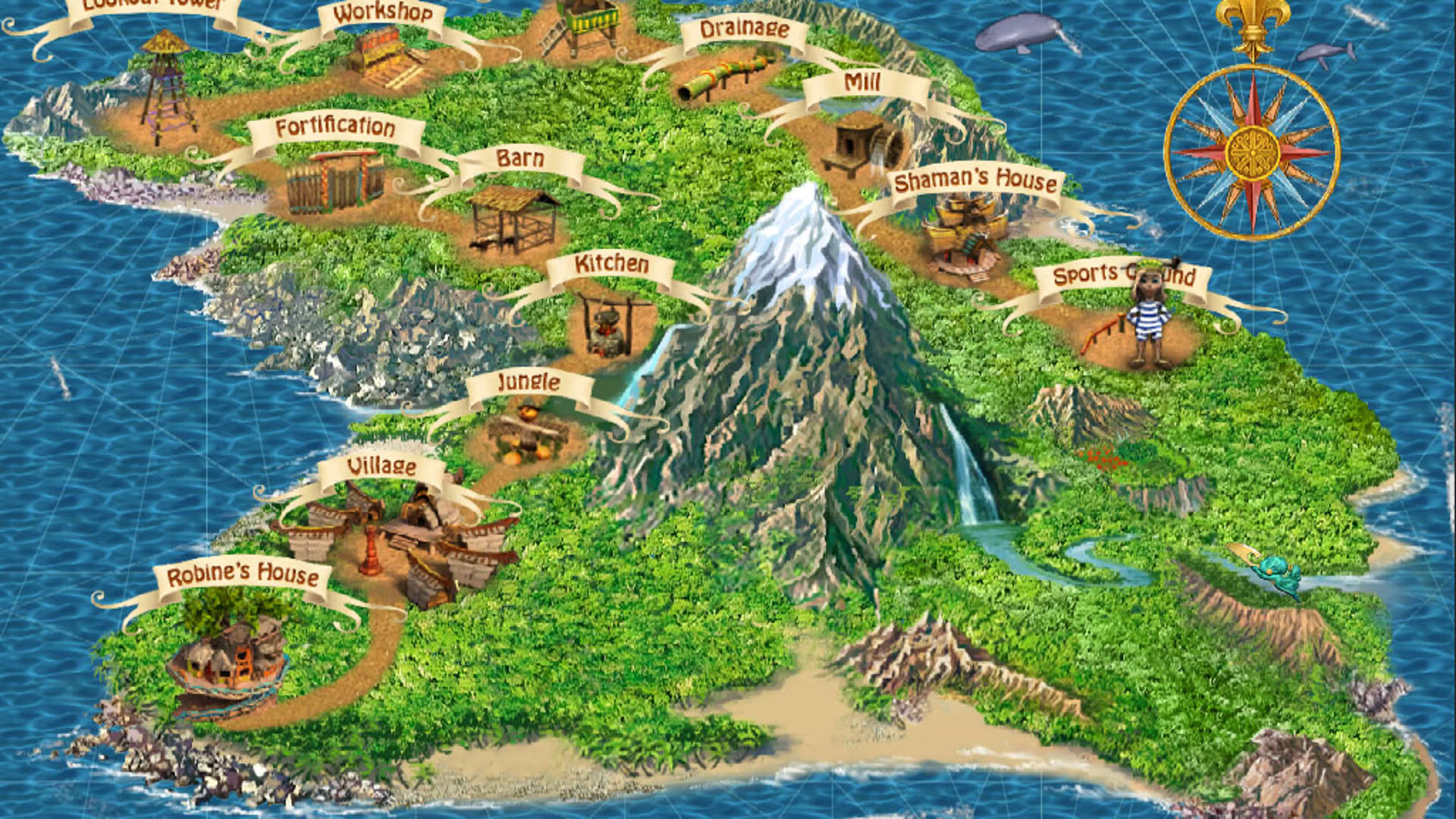 Screenshot for Robin's Island Adventure