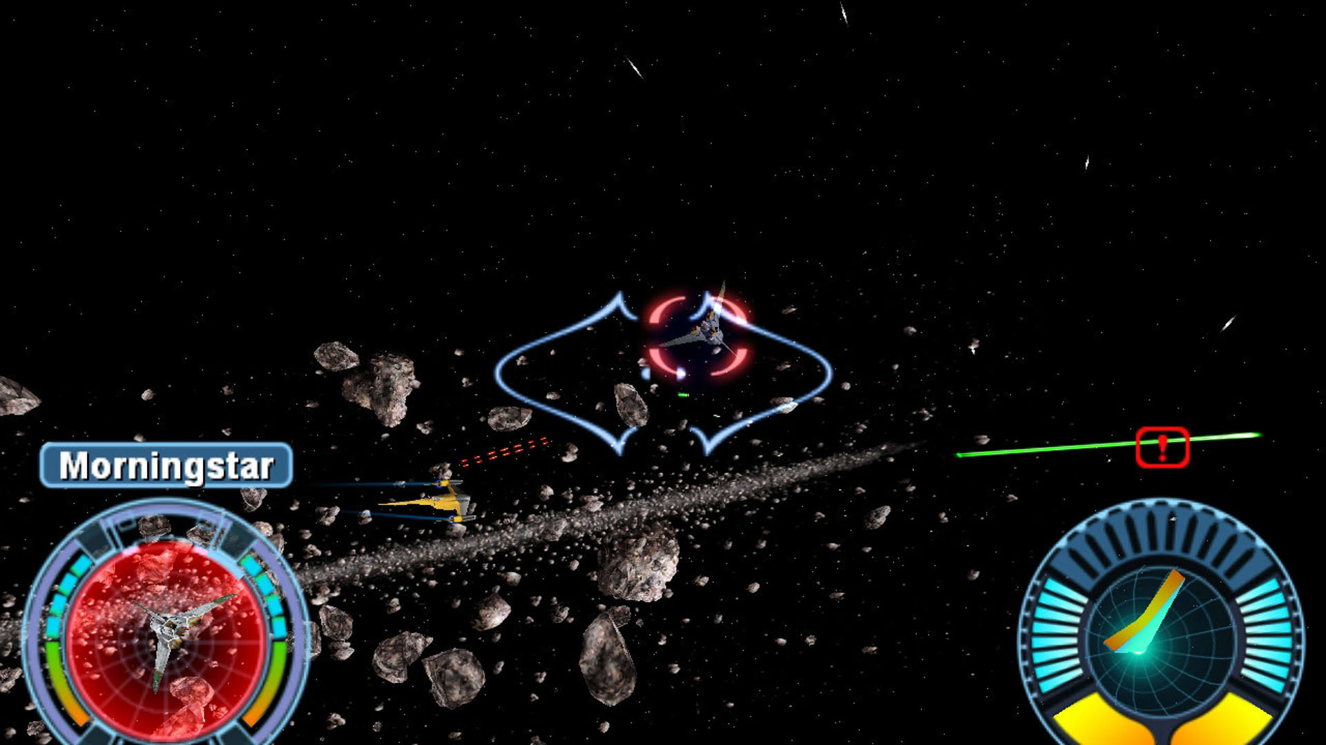 Screenshot for Star Wars: Starfighter