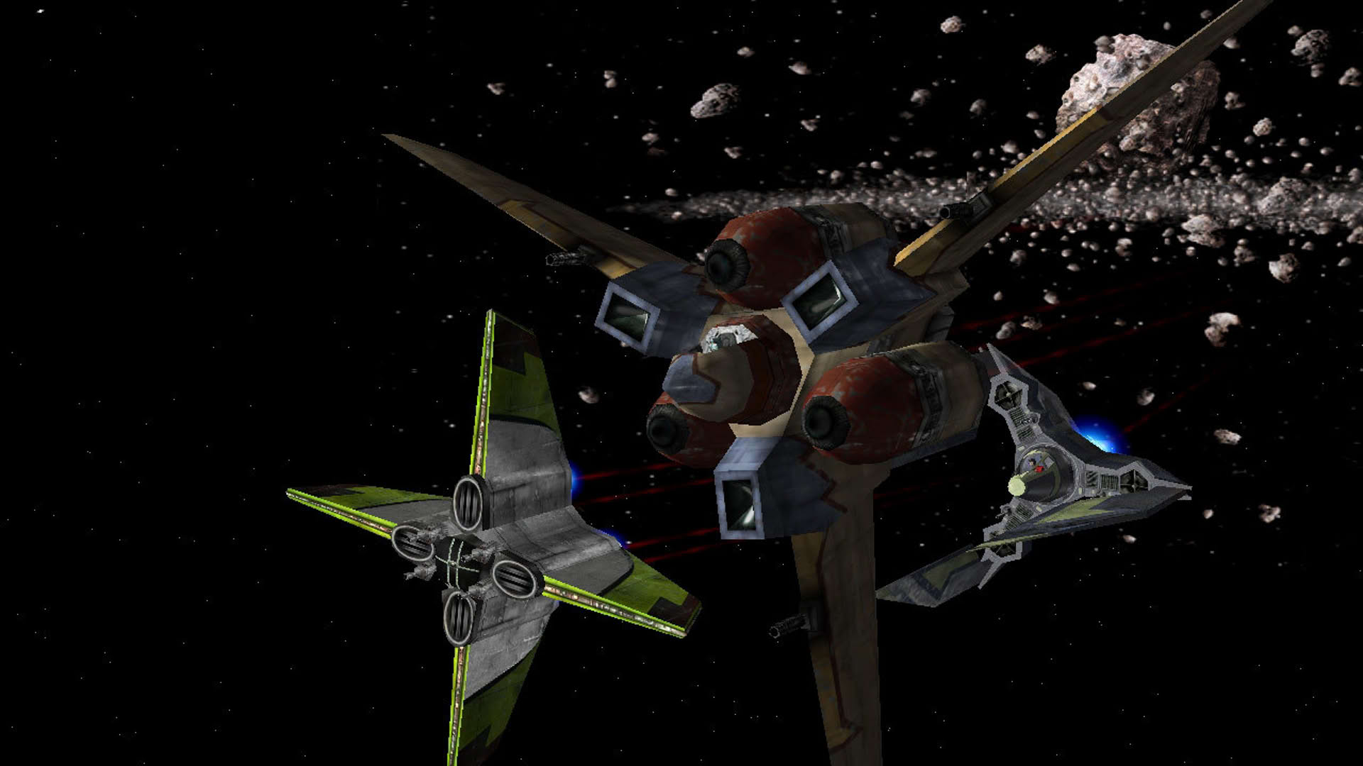 Screenshot for Star Wars: Starfighter