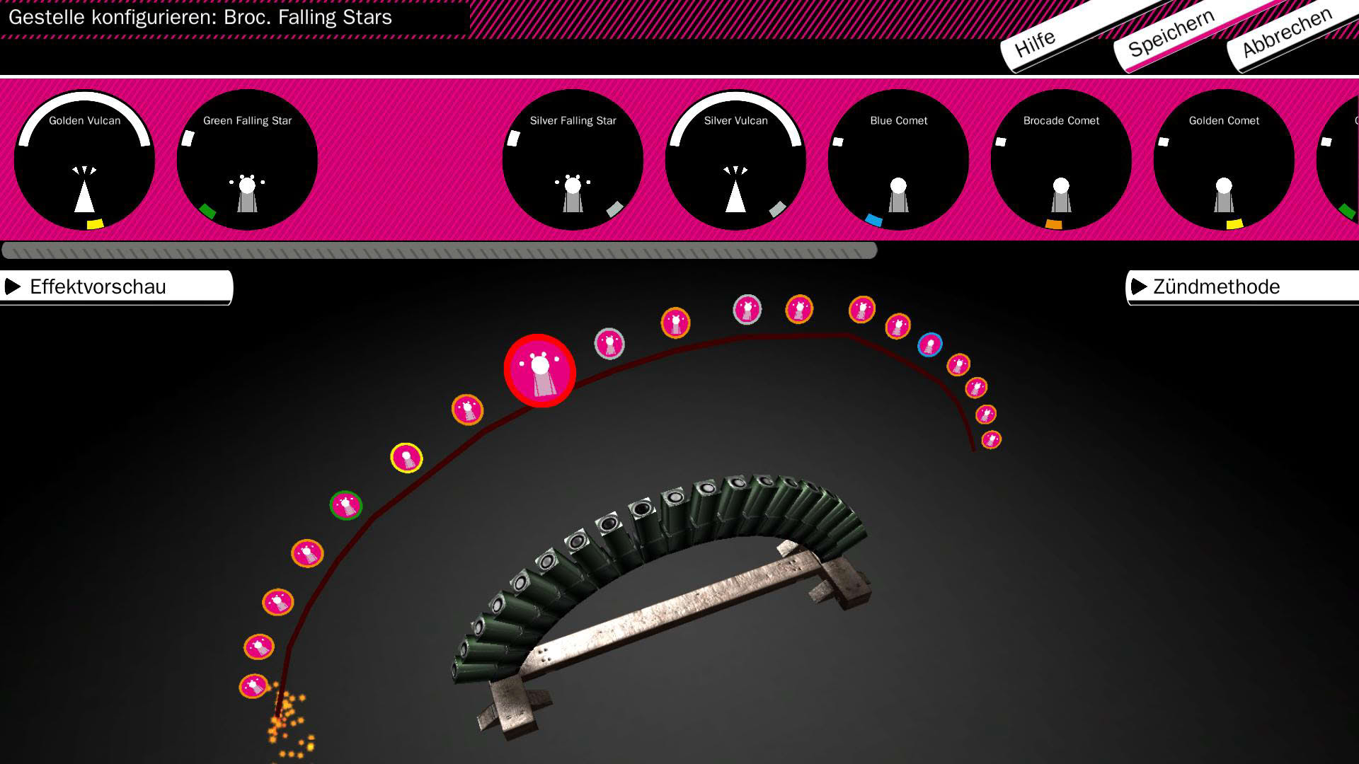 Screenshot for Fireworks Simulator