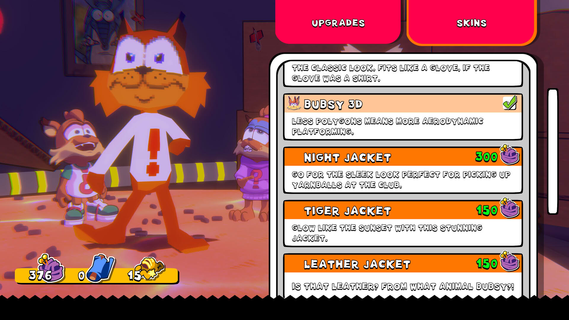 Screenshot for Bubsy 4D