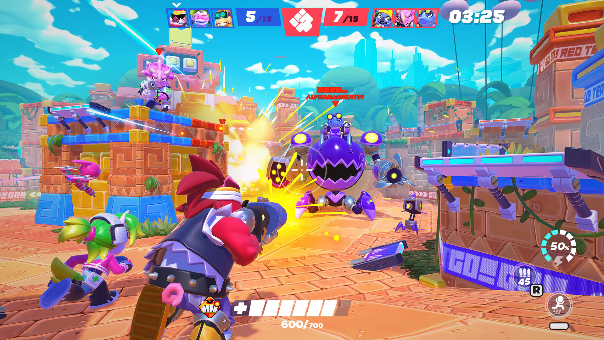 Screenshot for Beast: Bio Exo Arena Suit Team