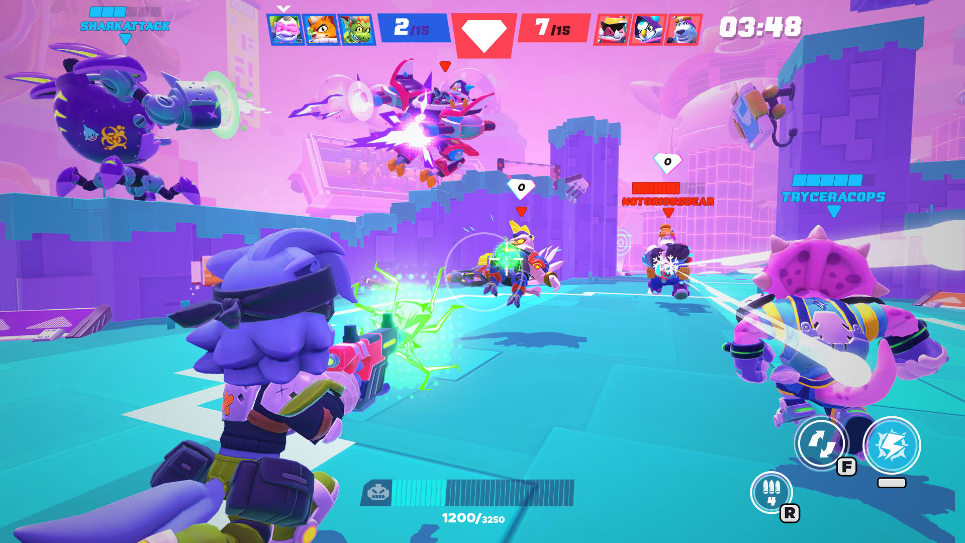 Screenshot for Beast: Bio Exo Arena Suit Team