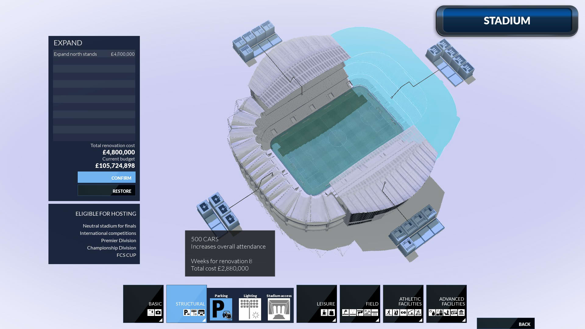 Screenshot for Football Club Simulator - FCS