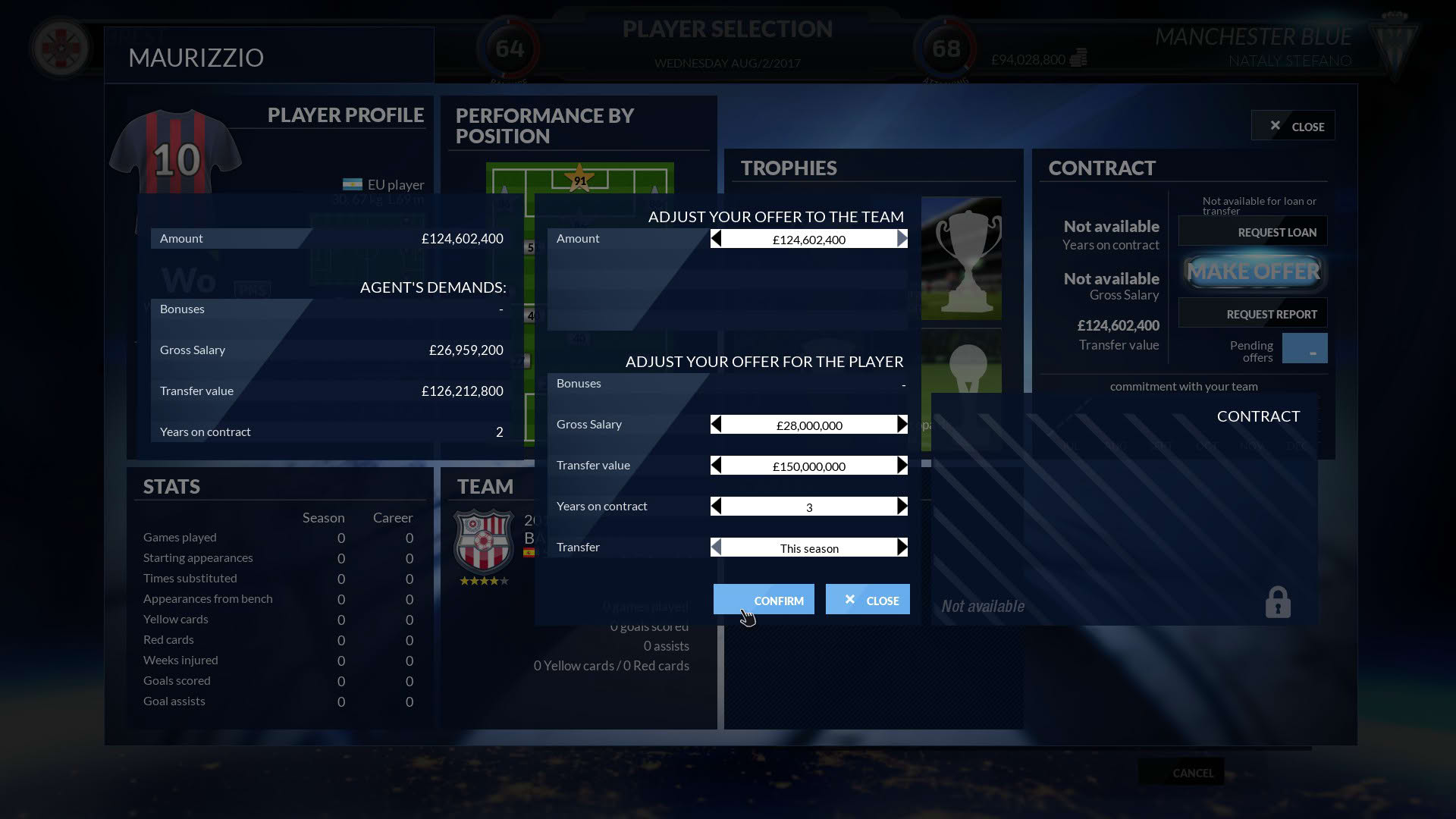 Screenshot for Football Club Simulator - FCS