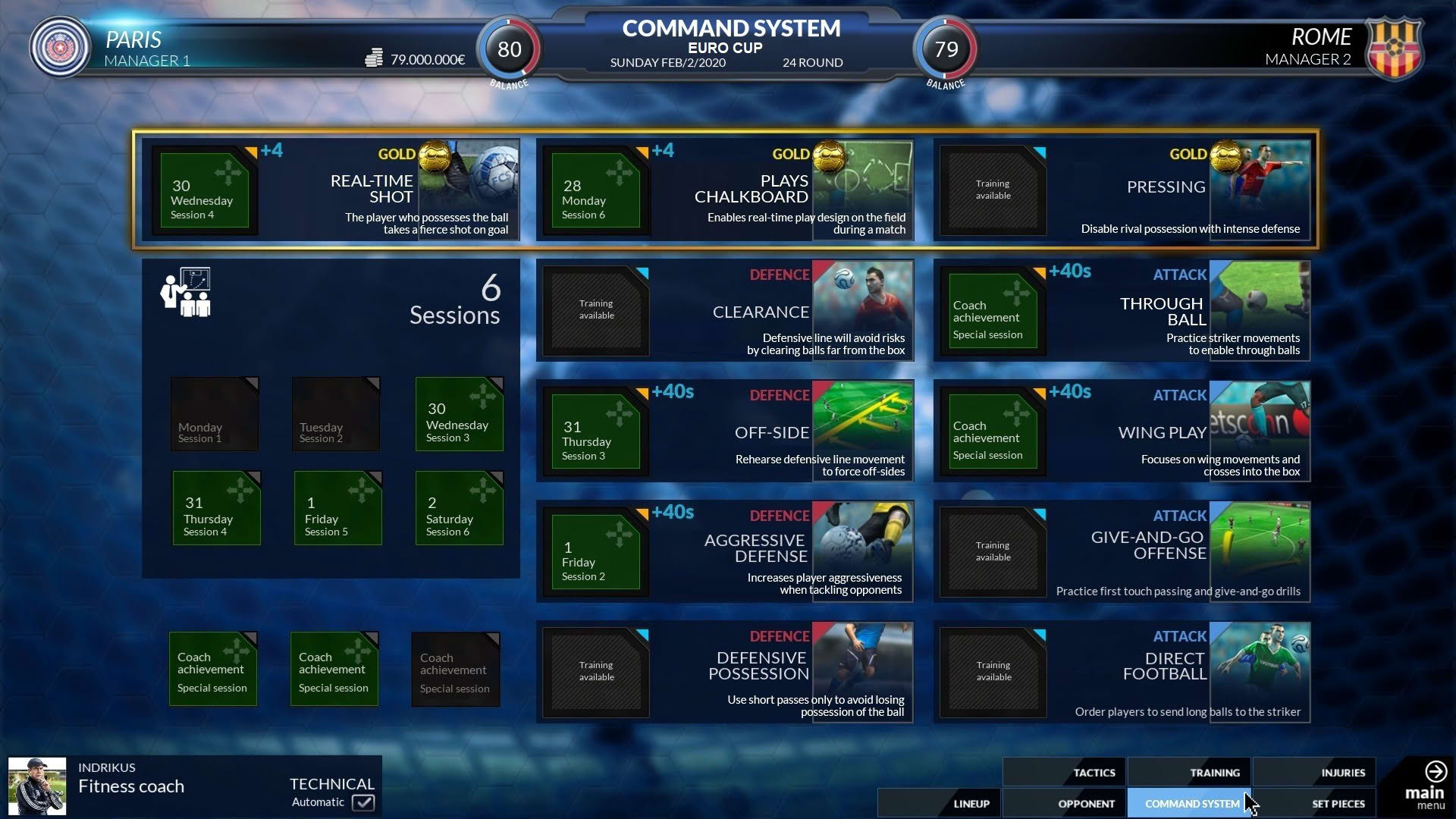 Screenshot for Football Club Simulator - FCS