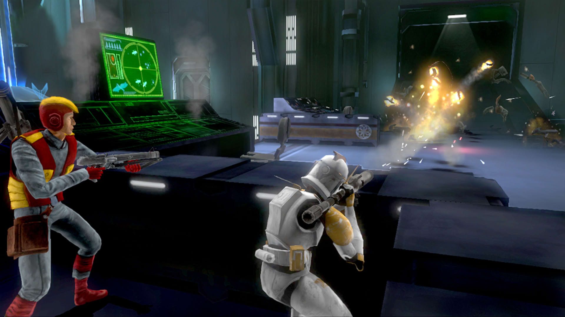 Screenshot for Star Wars: The Clone Wars - Republic Heroes