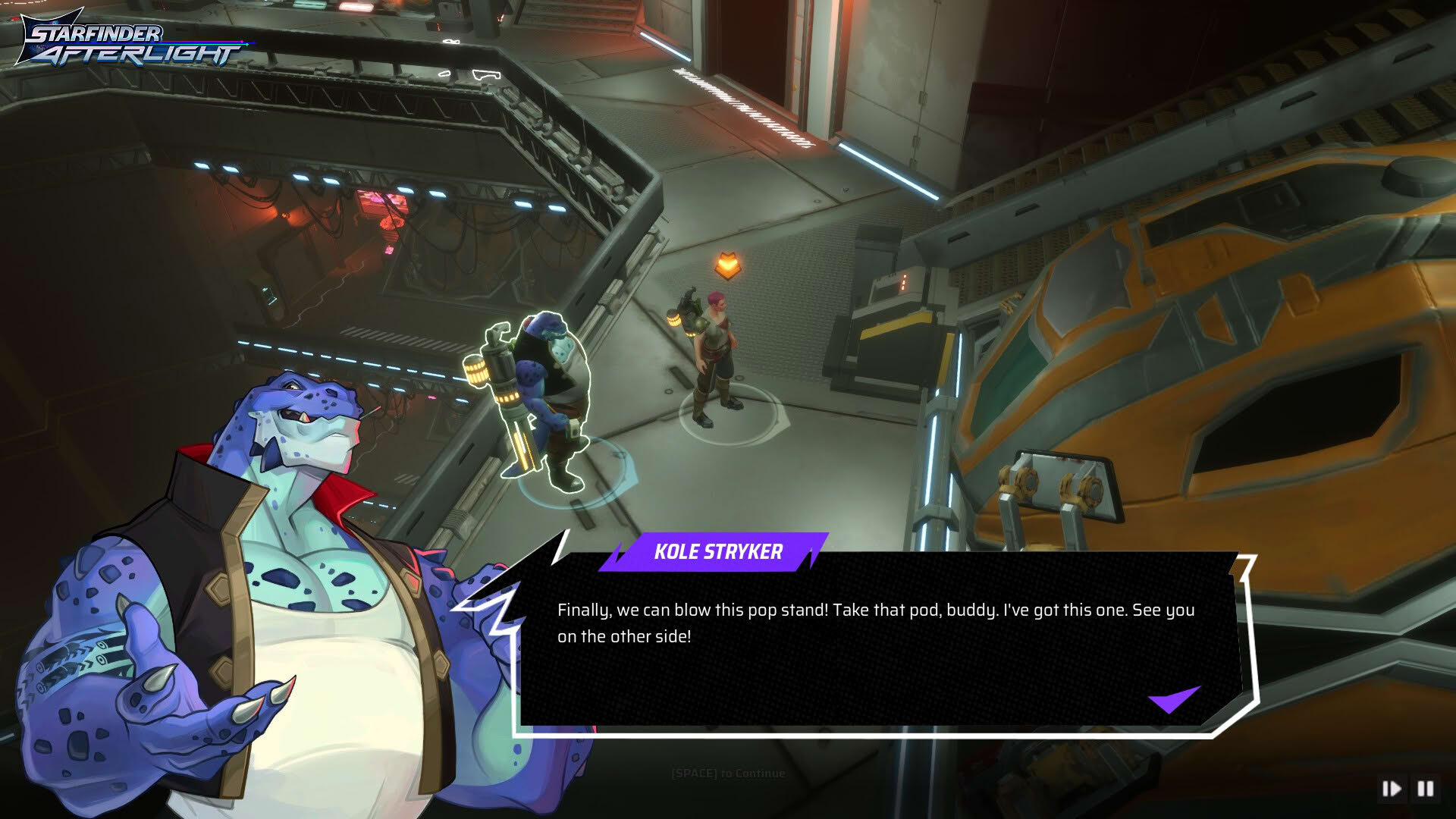Screenshot for Starfinder: Afterlight