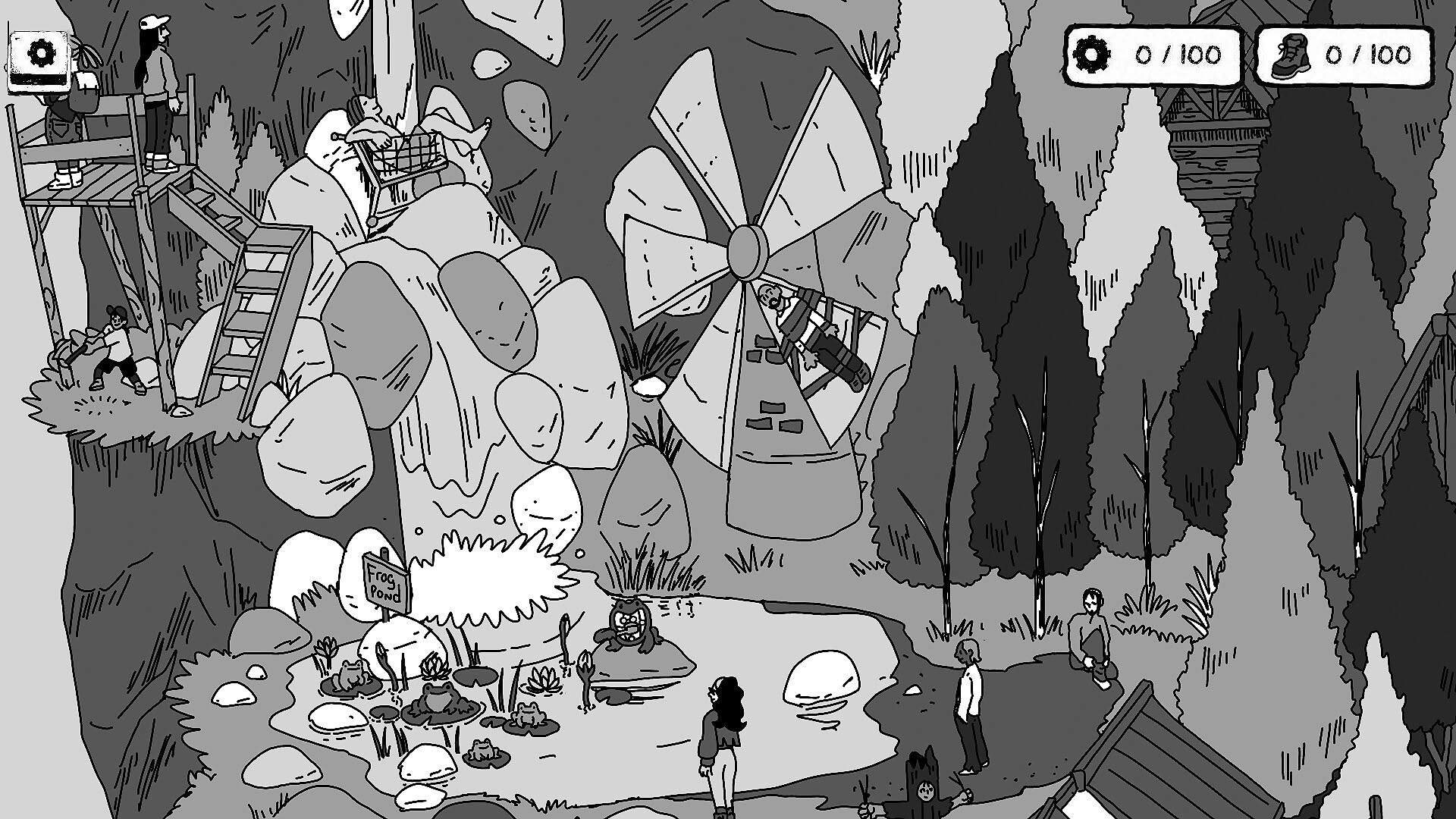Screenshot for 100 Hidden Kooky & Hiking Boots