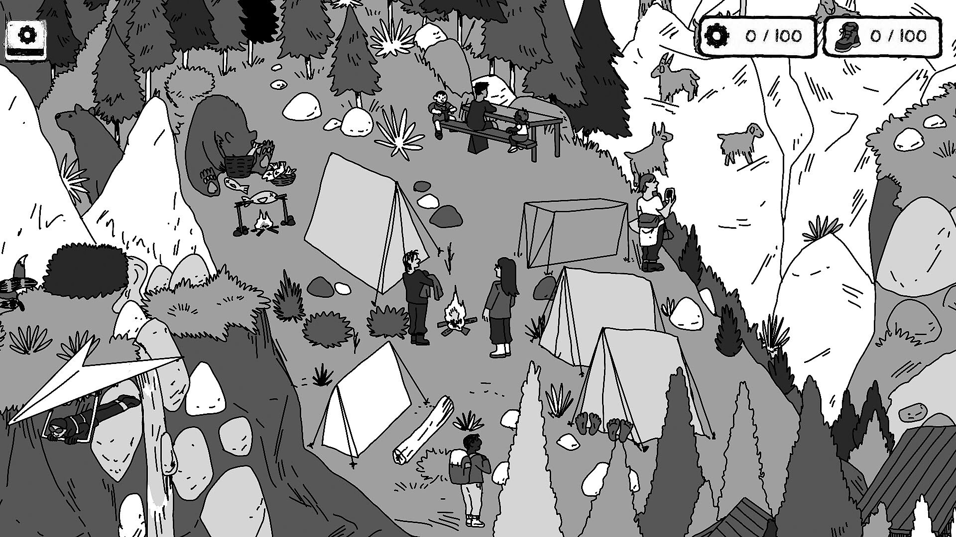 Screenshot for 100 Hidden Kooky & Hiking Boots