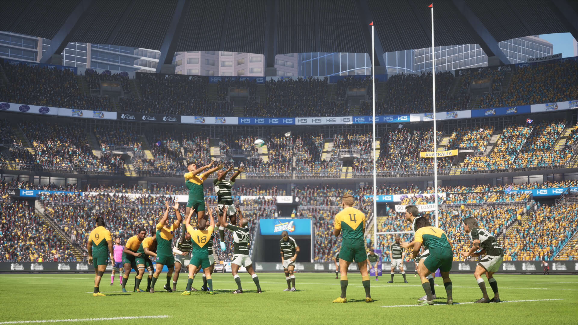 Screenshot for Jonah Lomu Rugby Challenge 4